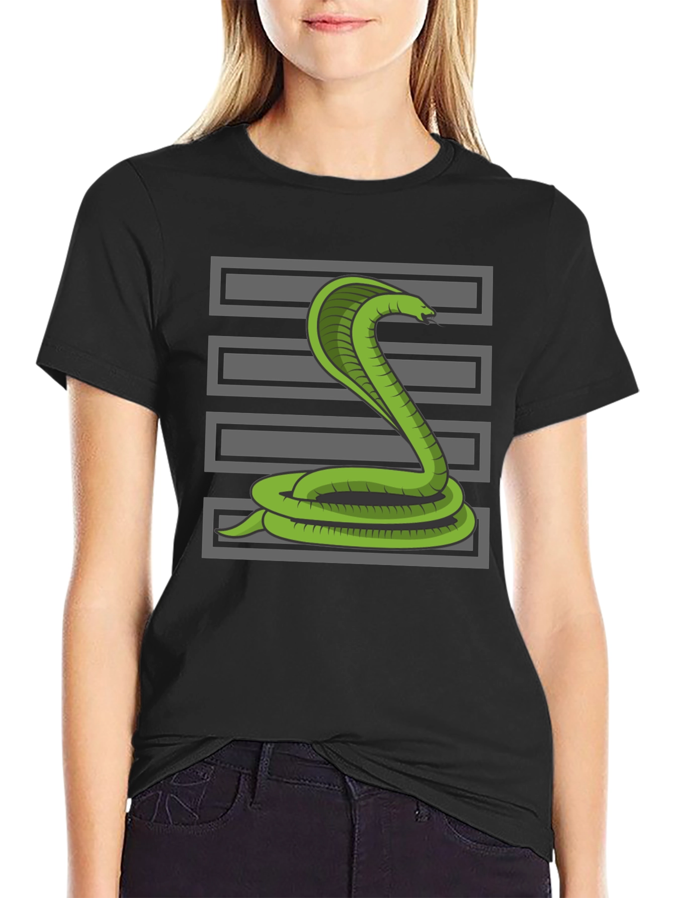 Cobra Snake T-Shirt - Graphic Tee for Men