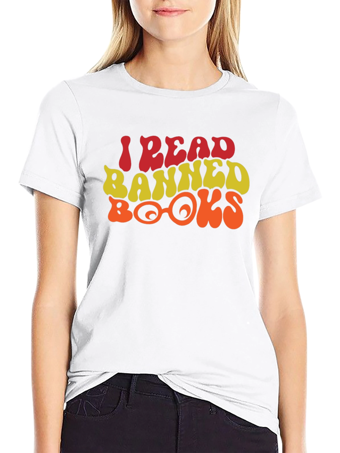 I Read Banned Books Retro Graphic Tee