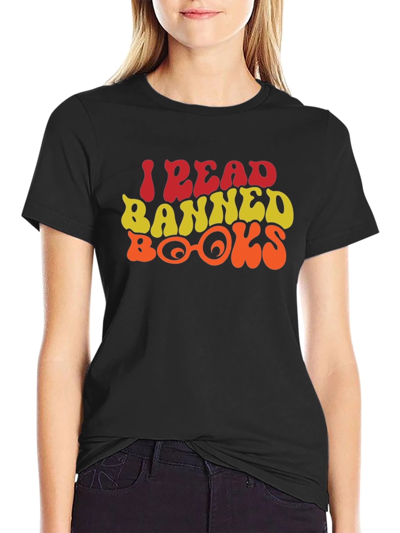 I Read Banned Books Retro Graphic Tee