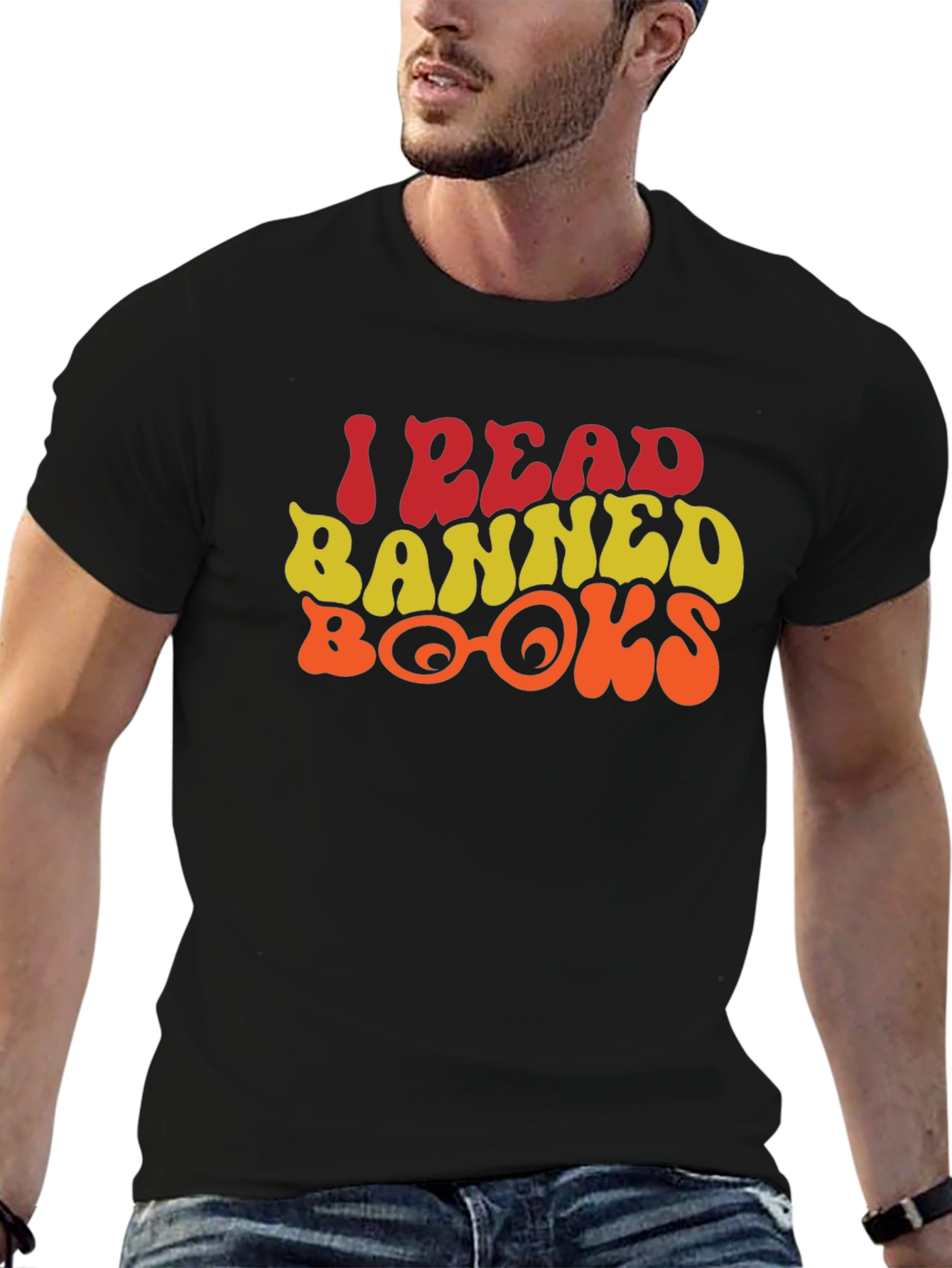 I Read Banned Books Retro Graphic Tee