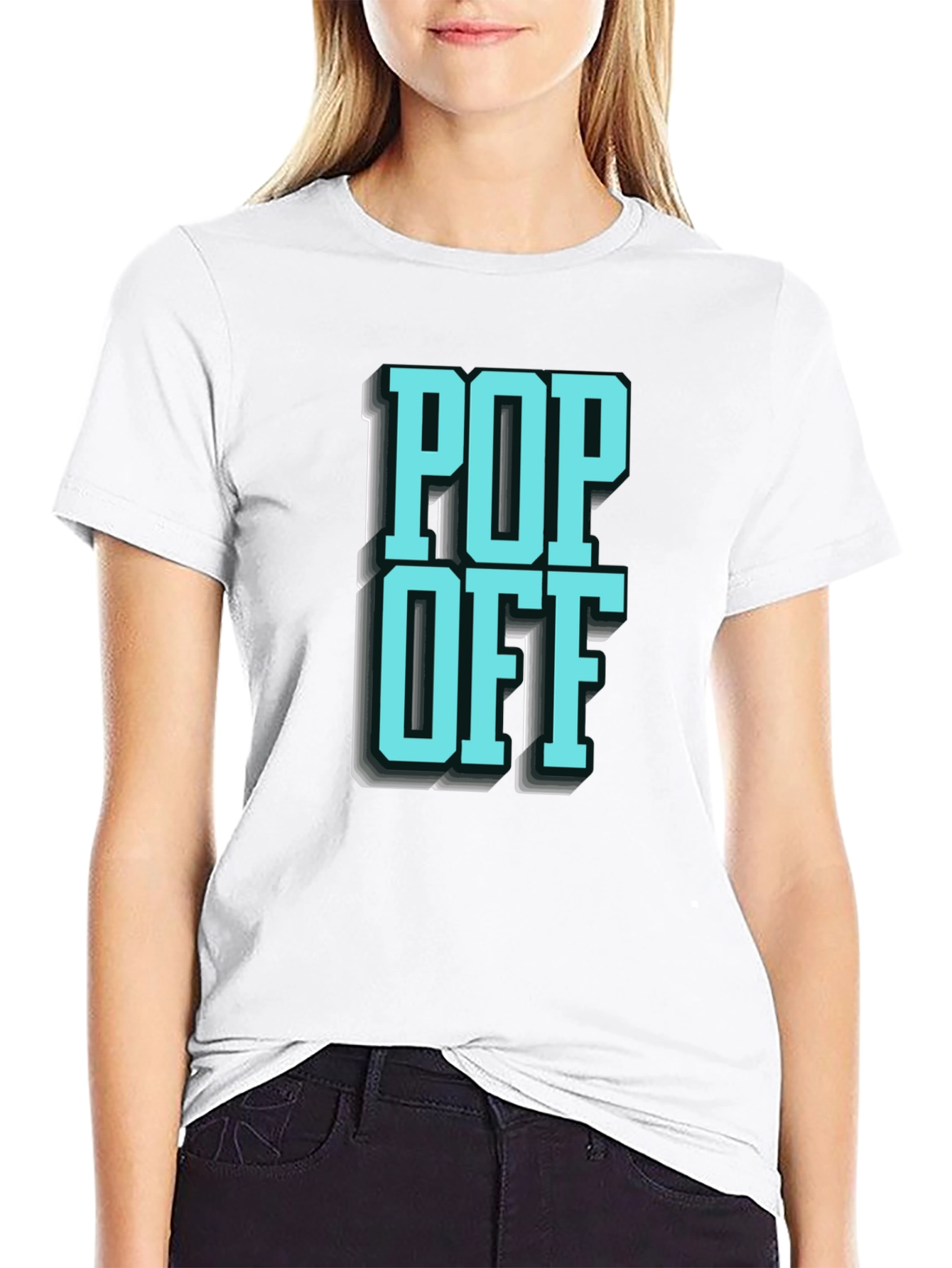 Pop Off Graphic T-Shirt