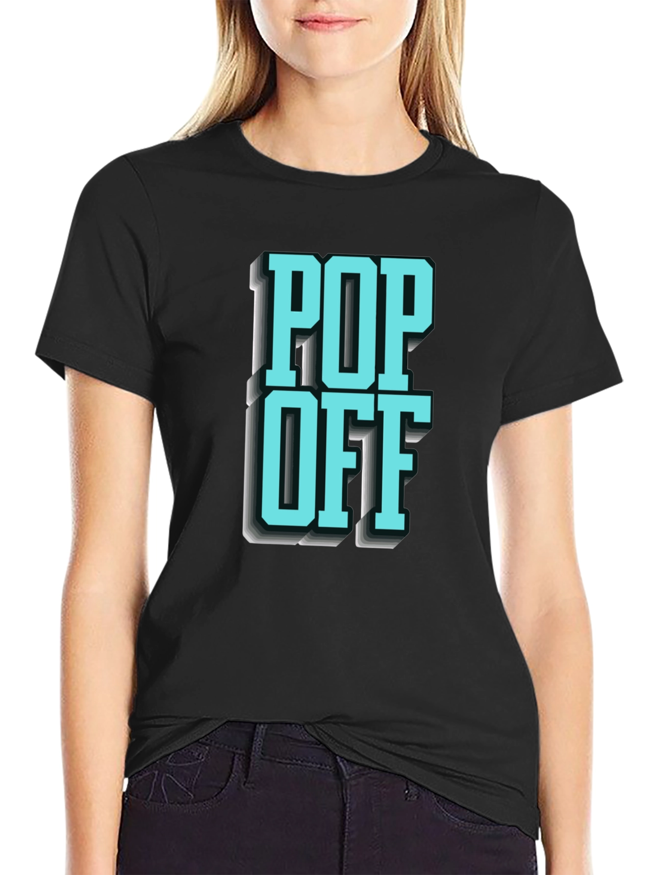 Pop Off Graphic T-Shirt
