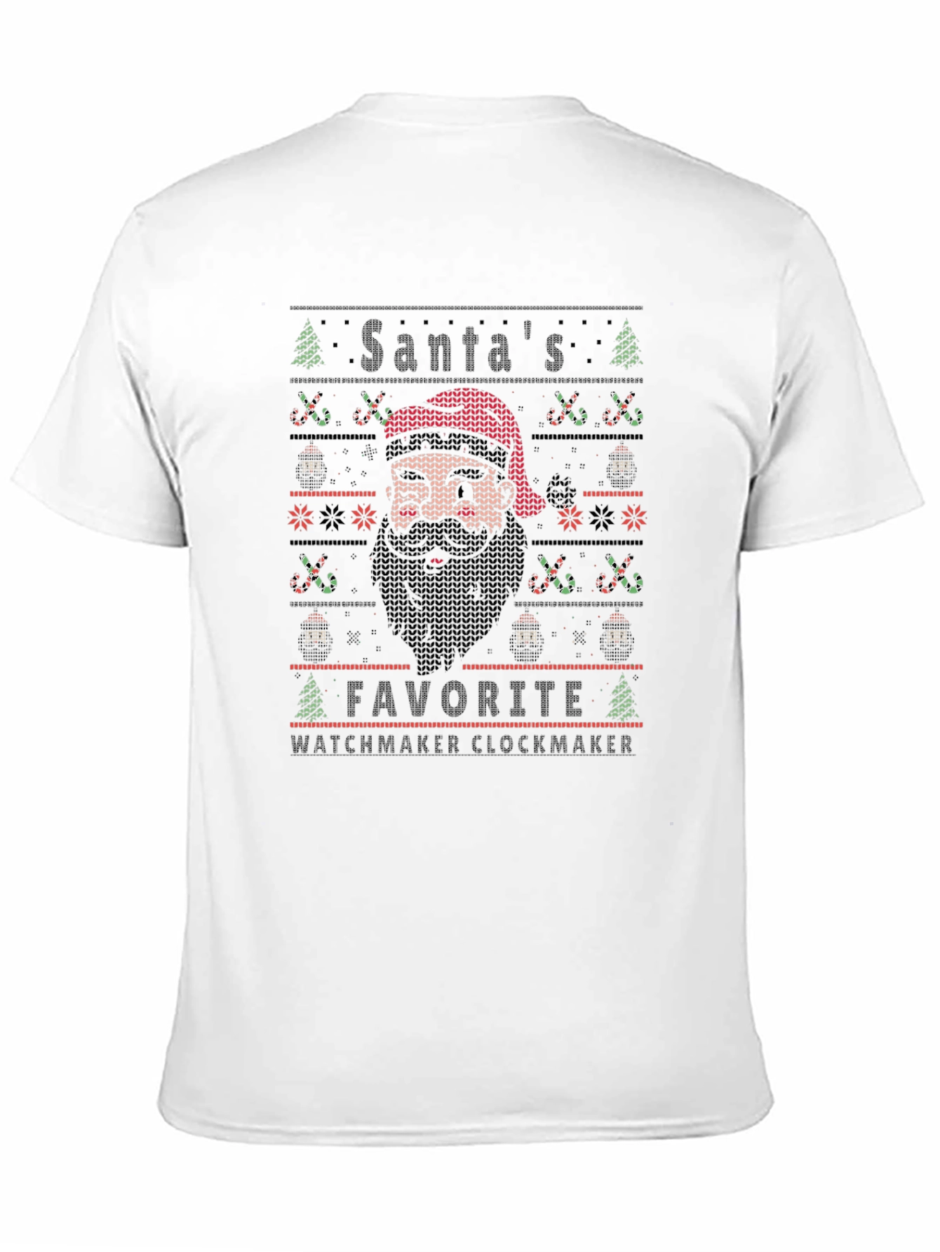 Santas Favorite Watchmaker Clockmaker T-Shirt