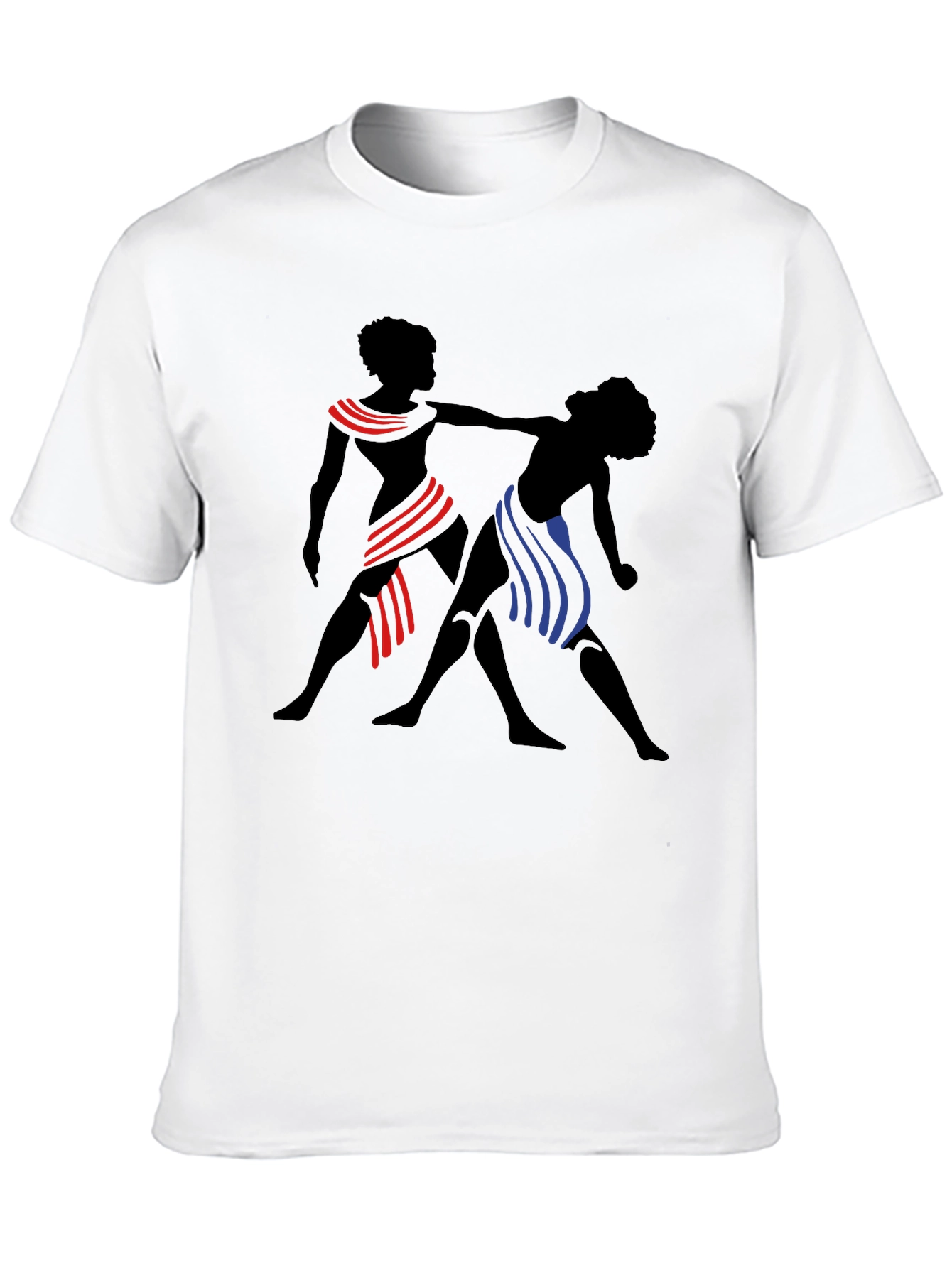 Silhouette Figures Graphic Tee