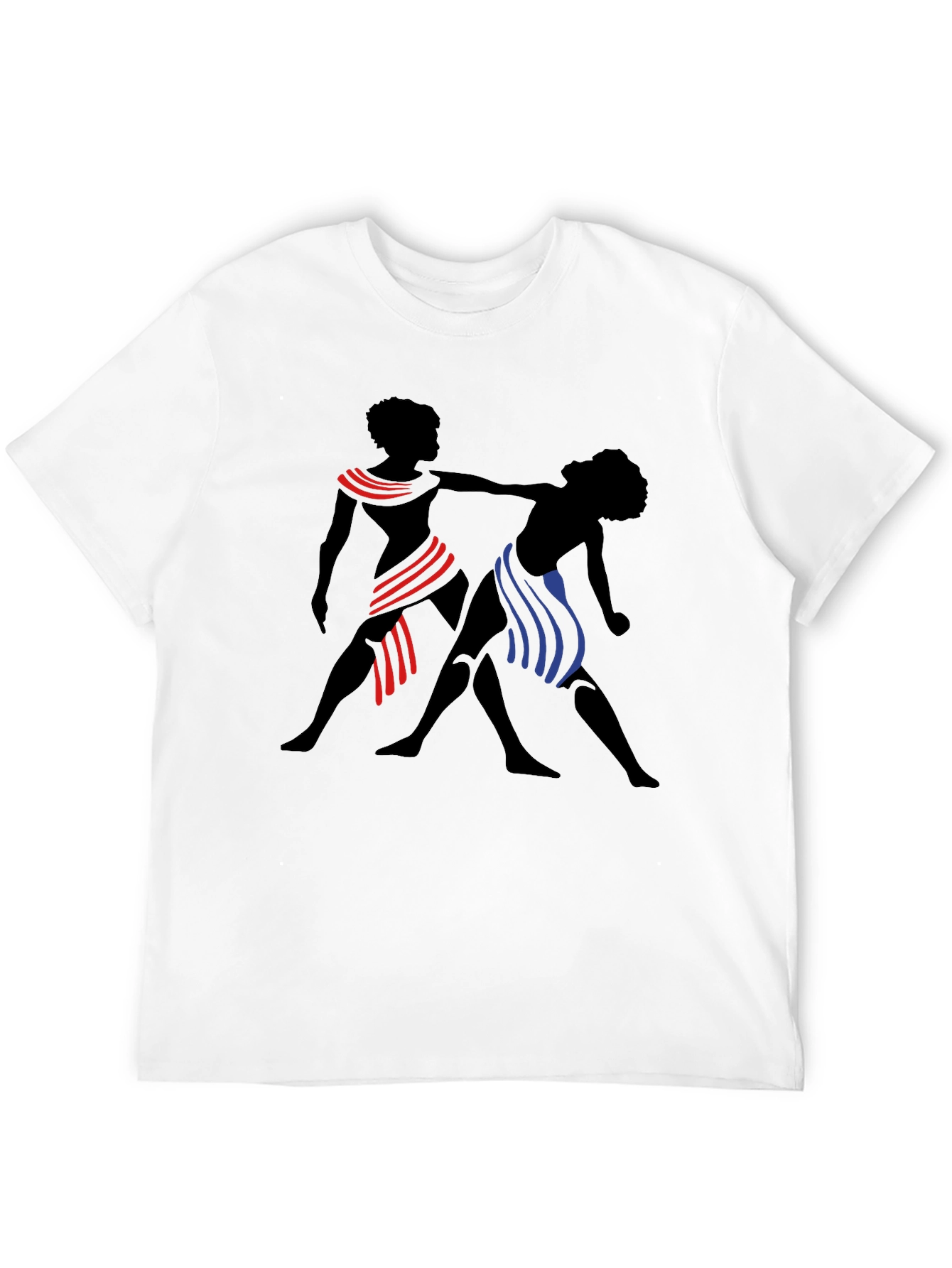 Silhouette Figures Graphic Tee