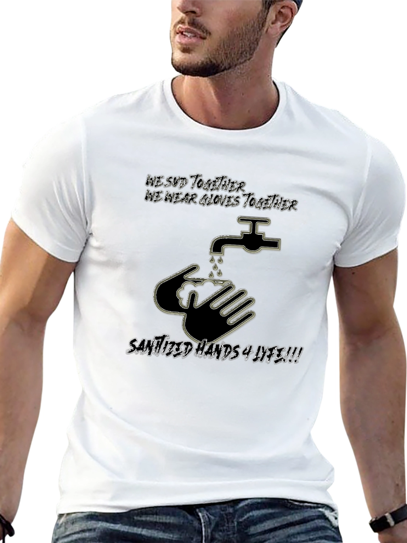 Wash Your Hands Graphic T-Shirt
