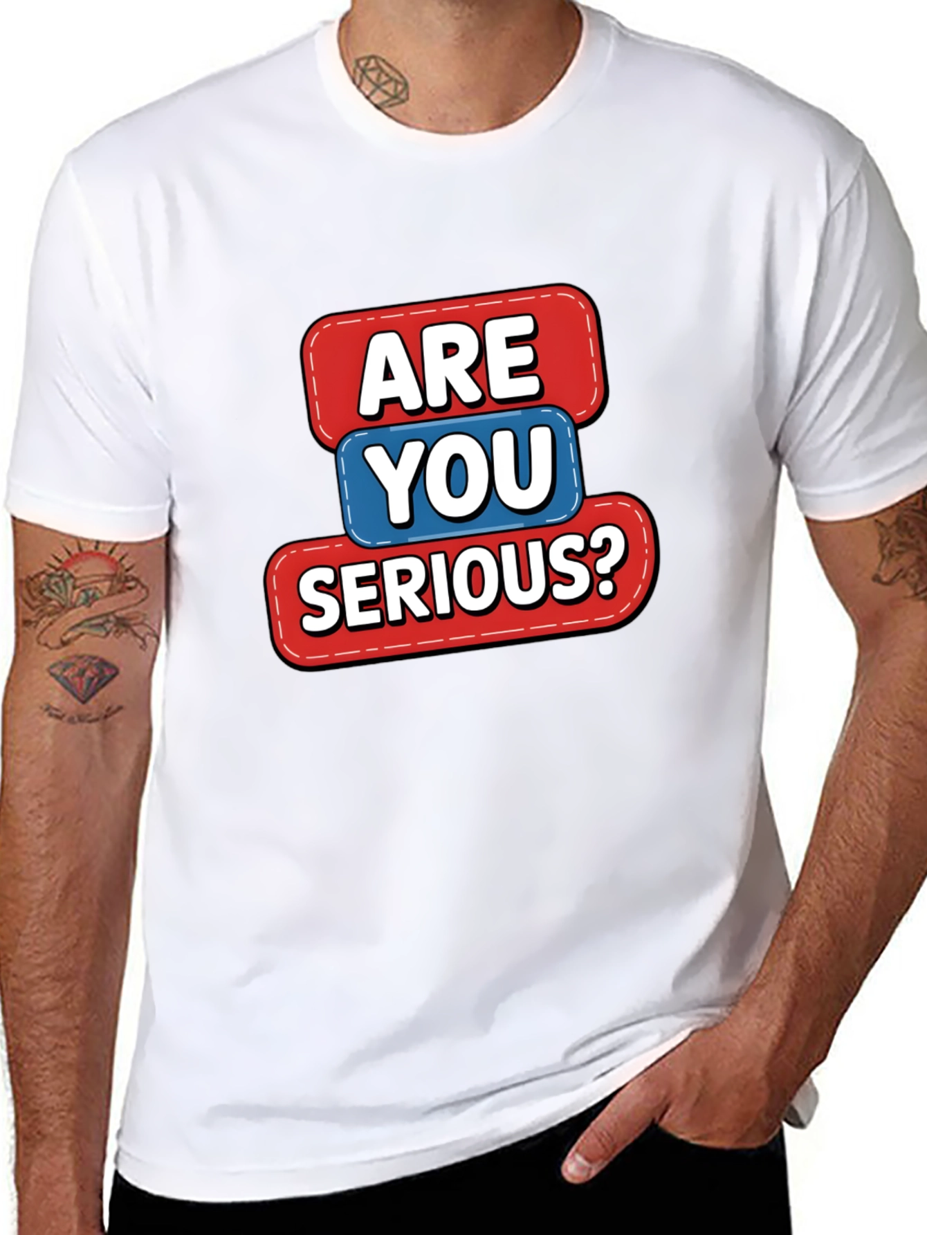 Funny Are You Serious? Graphic Tee