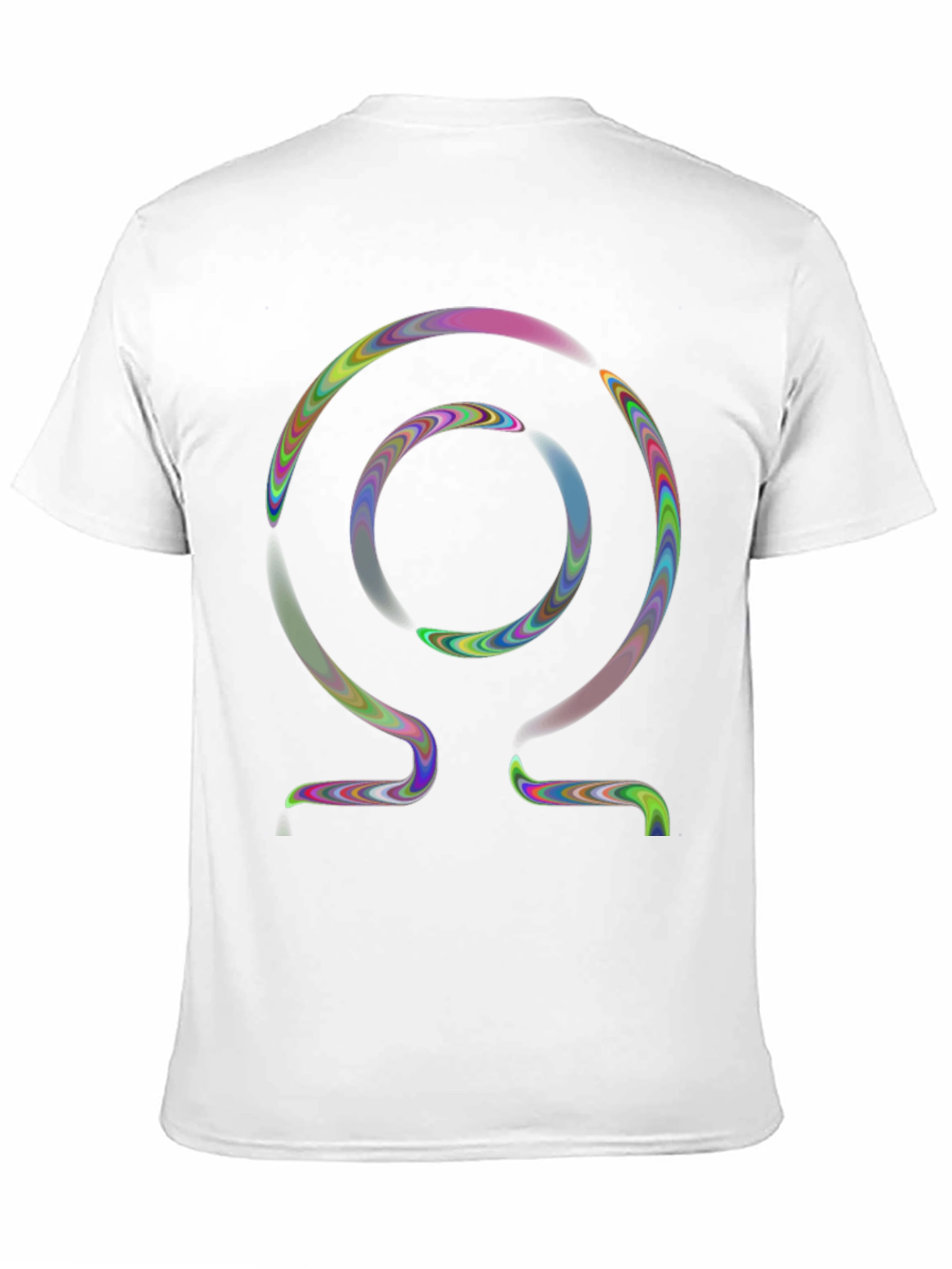 Abstract Omega Symbol T-Shirt