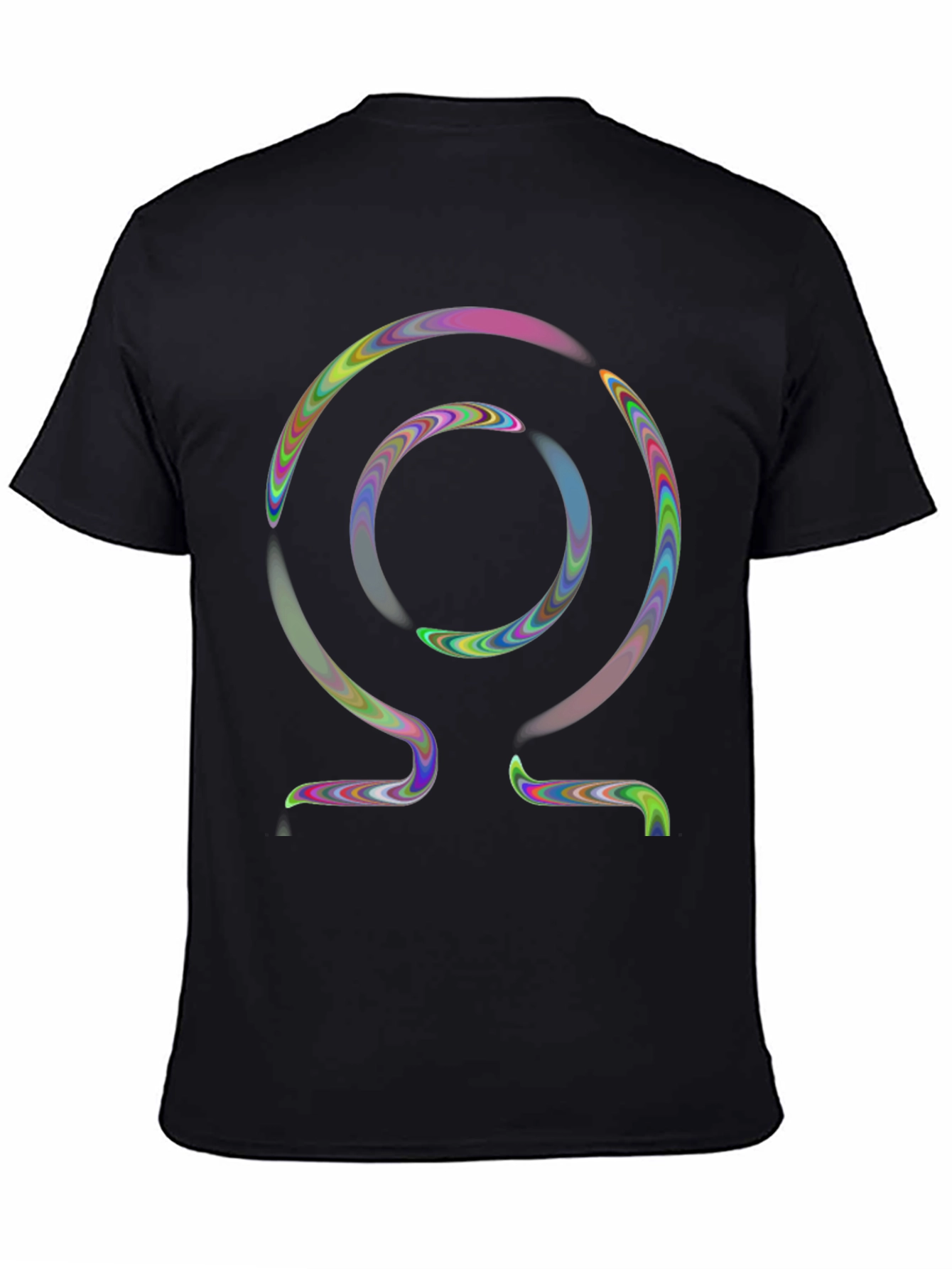 Abstract Omega Symbol T-Shirt