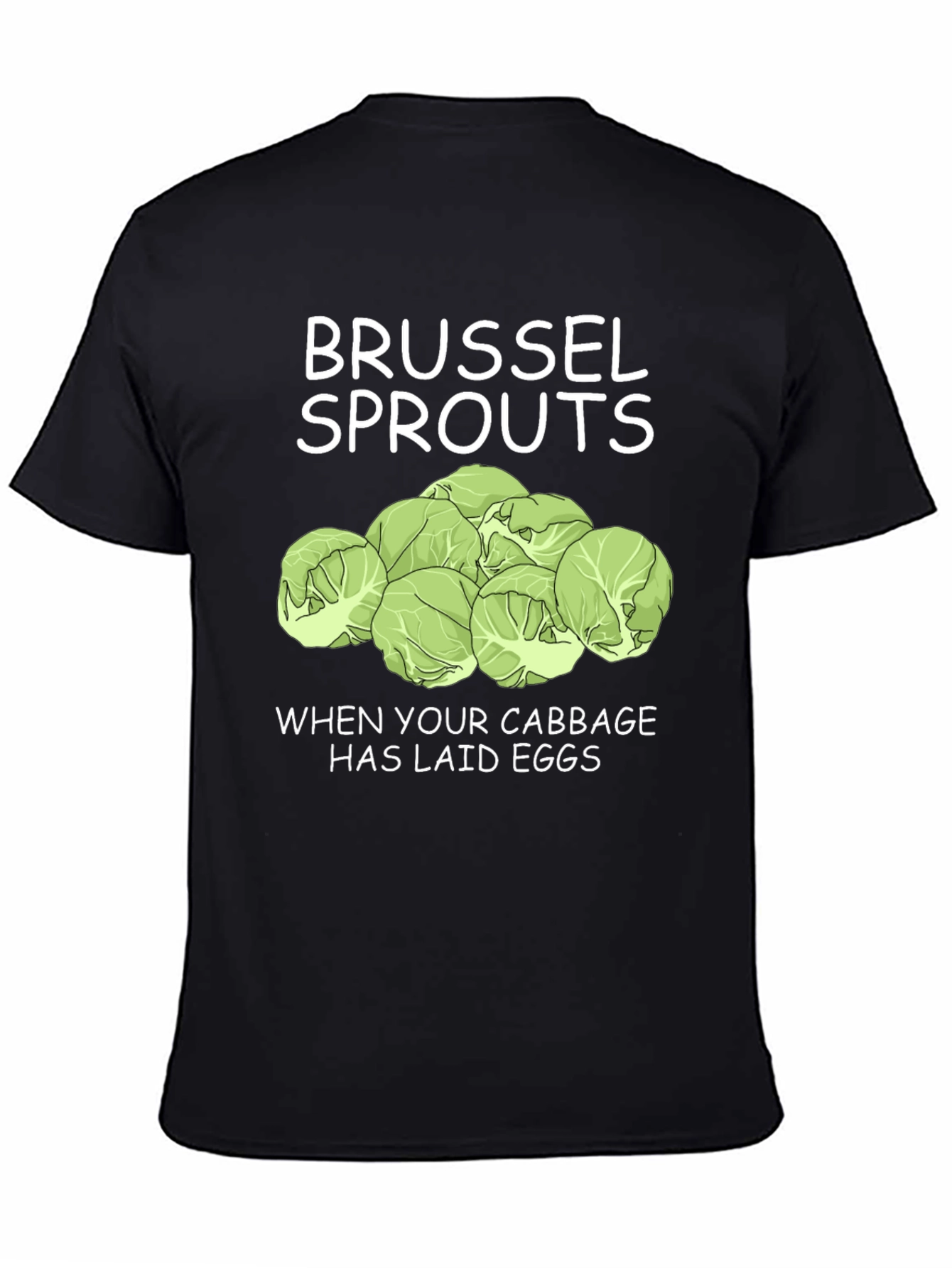 Brussels Sprouts Funny Graphic T-Shirt