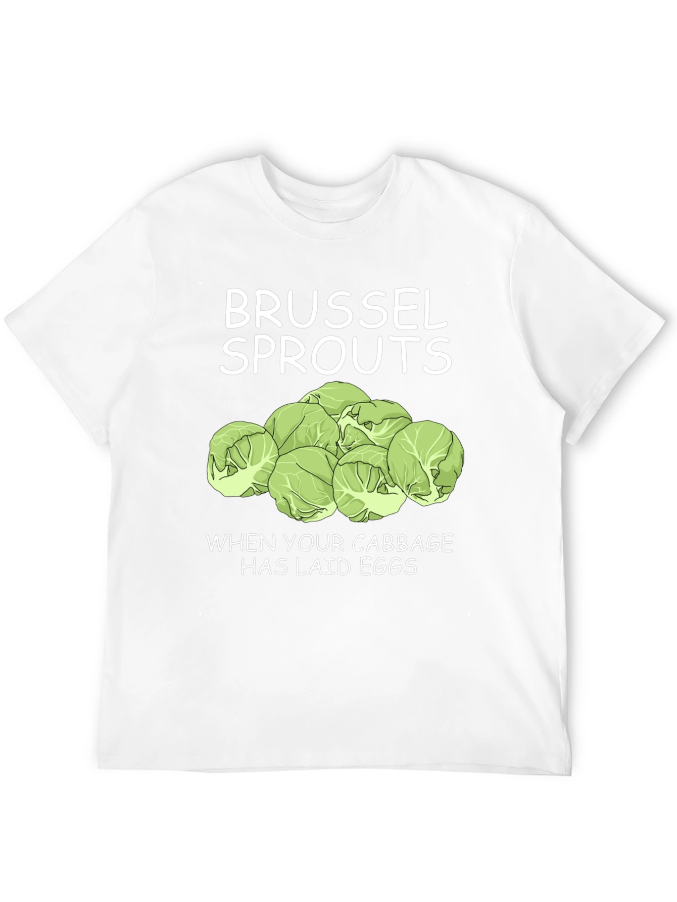 Brussels Sprouts Funny Graphic T-Shirt