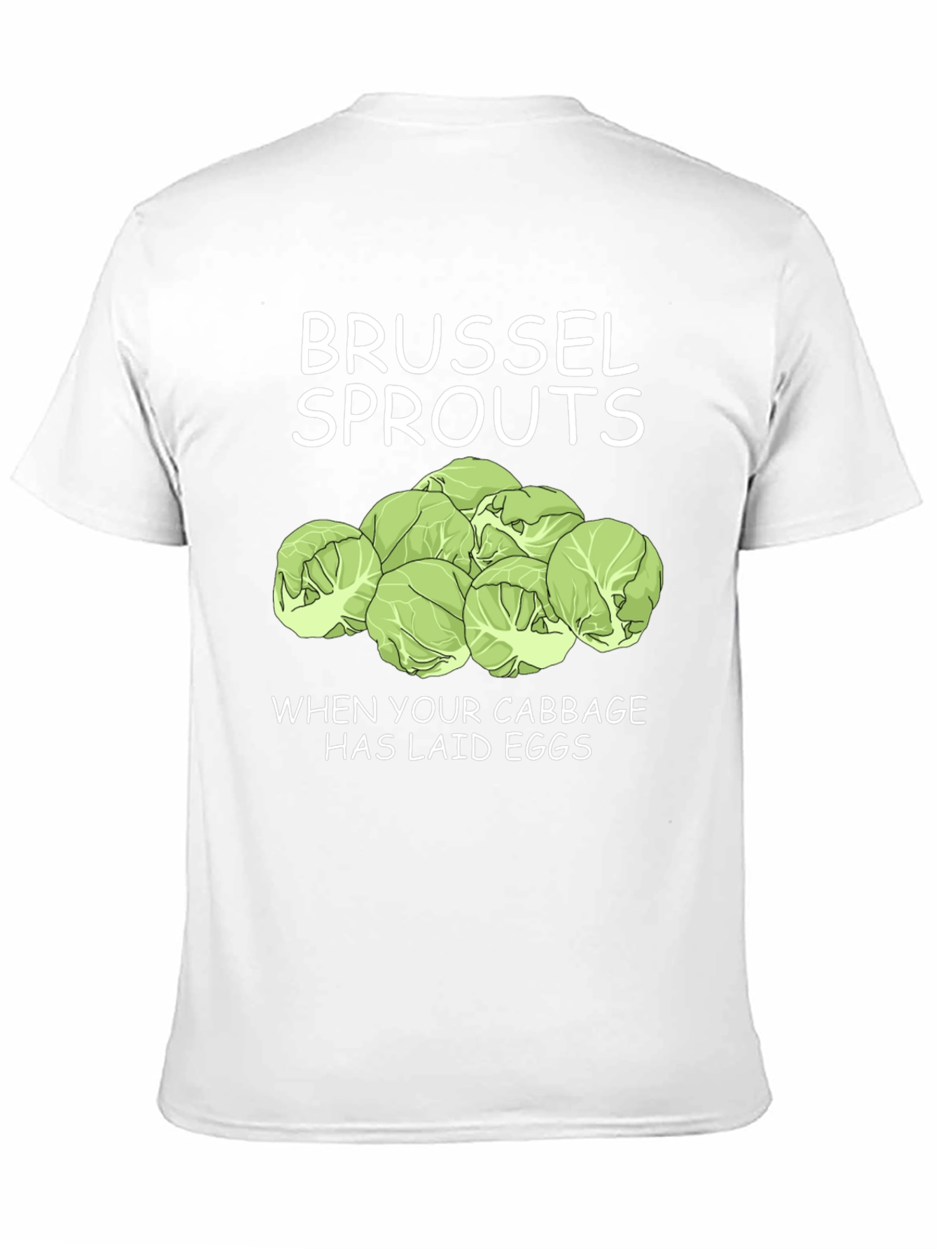 Brussels Sprouts Funny Graphic T-Shirt