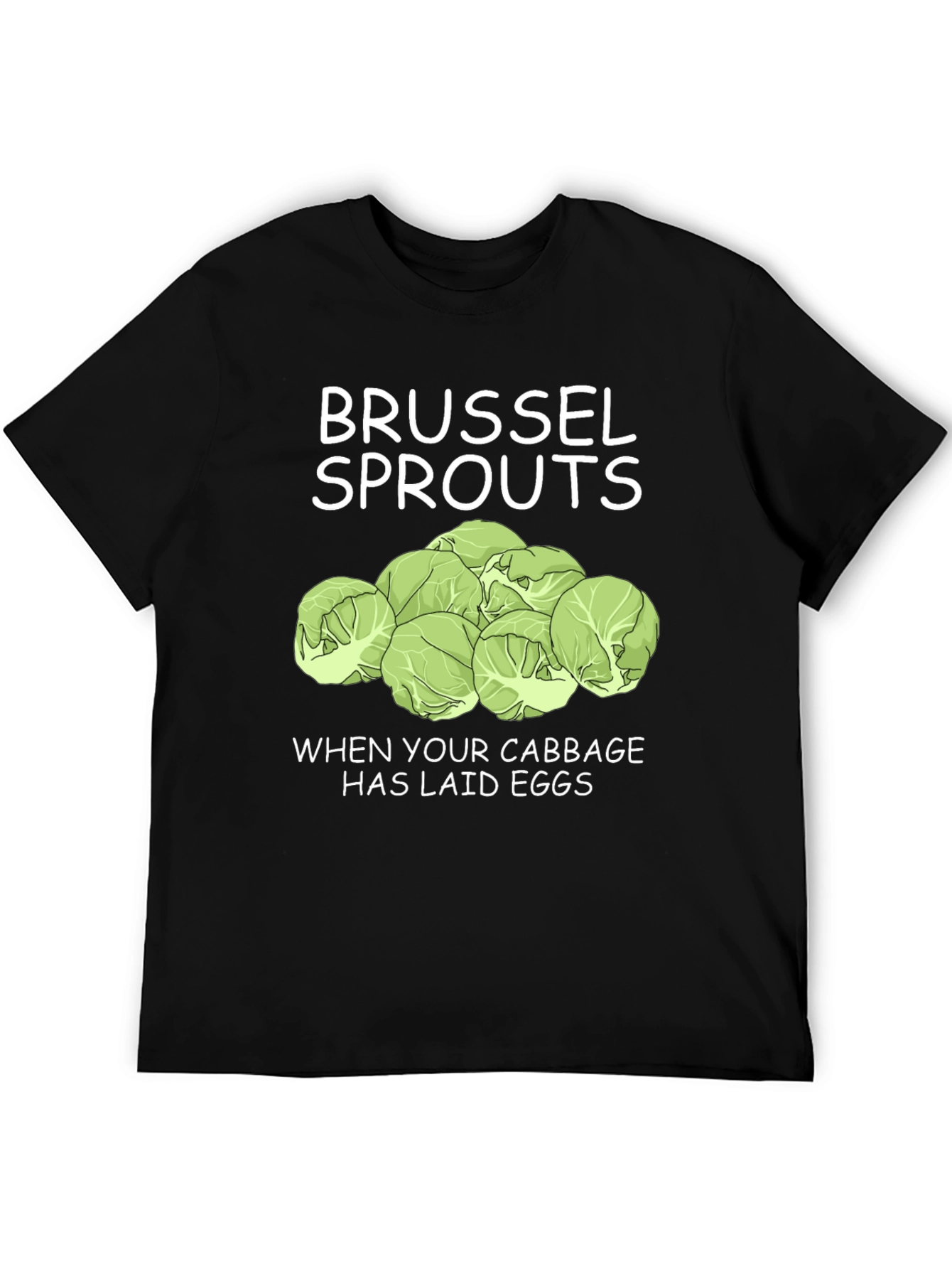 Brussels Sprouts Funny Graphic T-Shirt