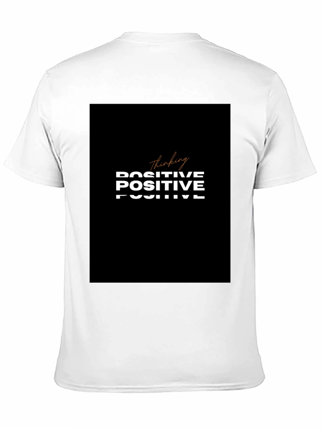 Thinking Positive T-Shirt - Black