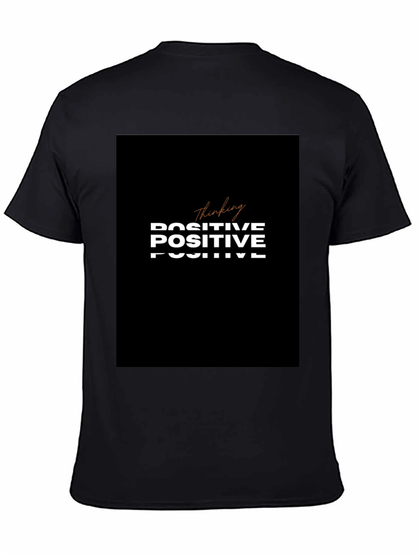 Thinking Positive T-Shirt - Black