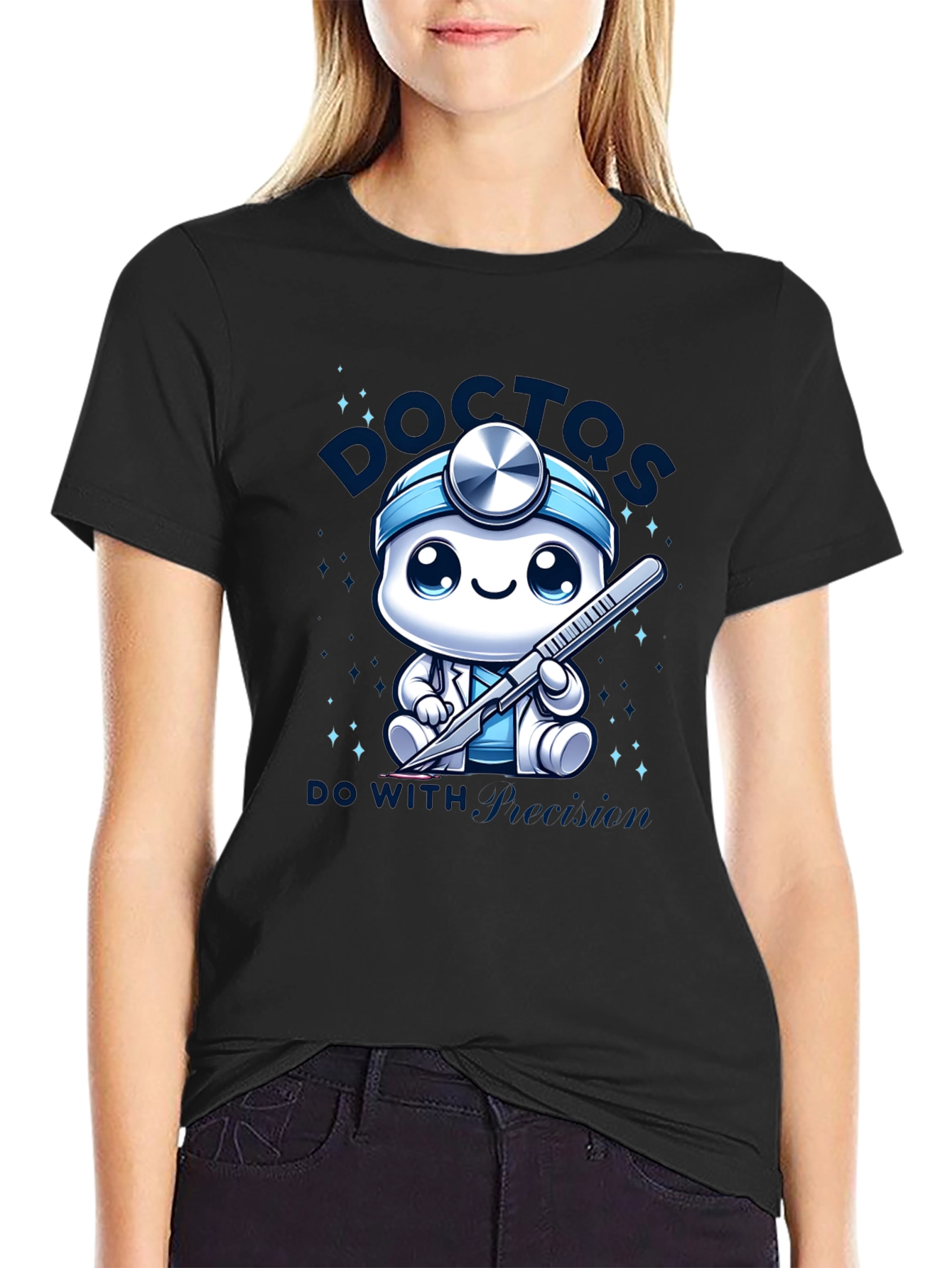 Doctors Precision Cartoon T-Shirt