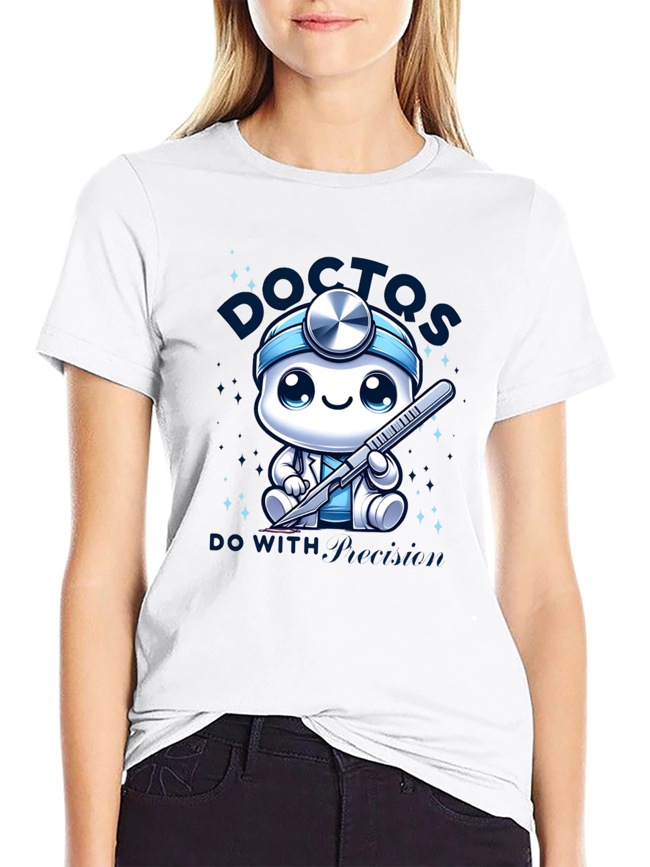Doctors Precision Cartoon T-Shirt