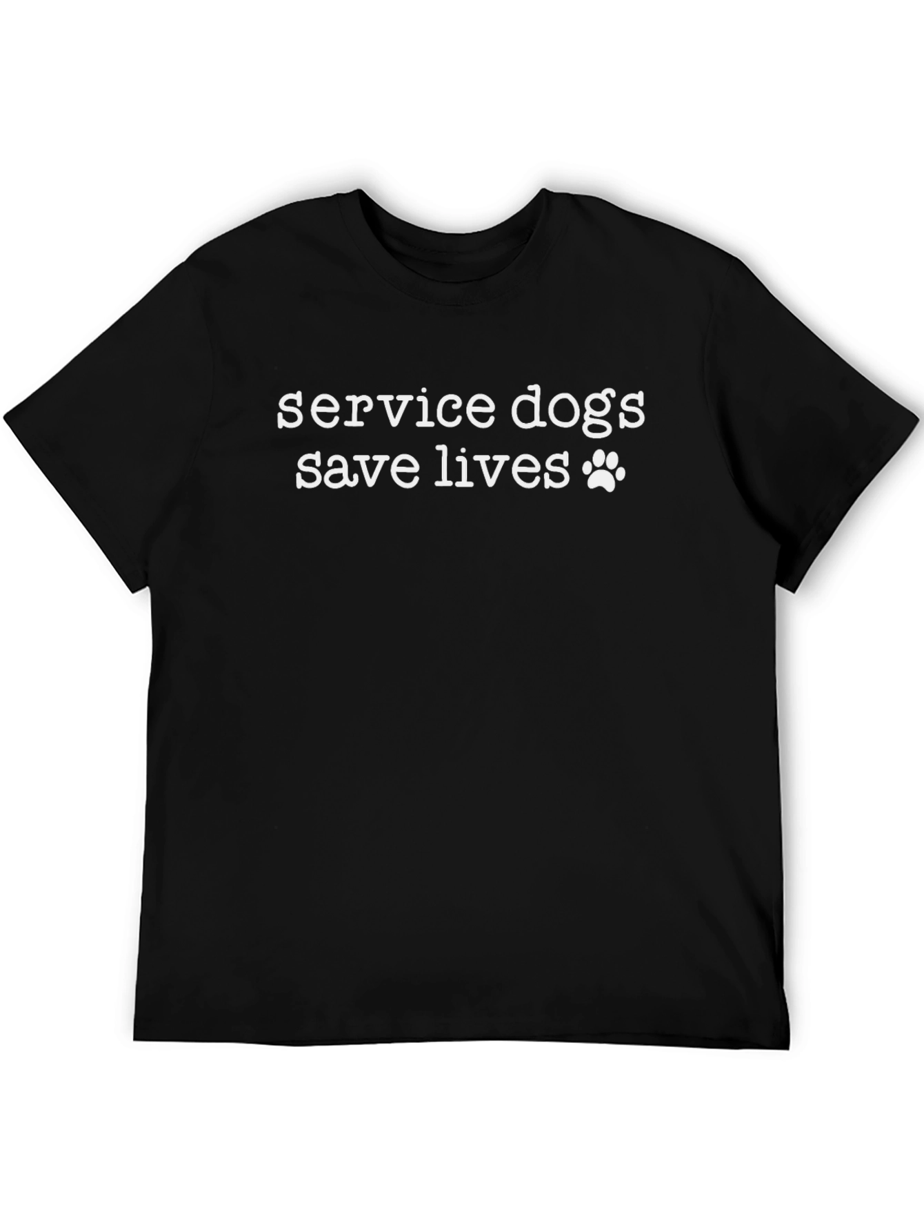 Service Dogs Save Lives T-Shirt