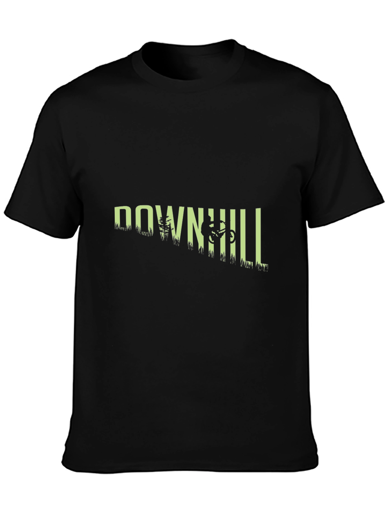 Downhill Mountain Biker Graphic Tee