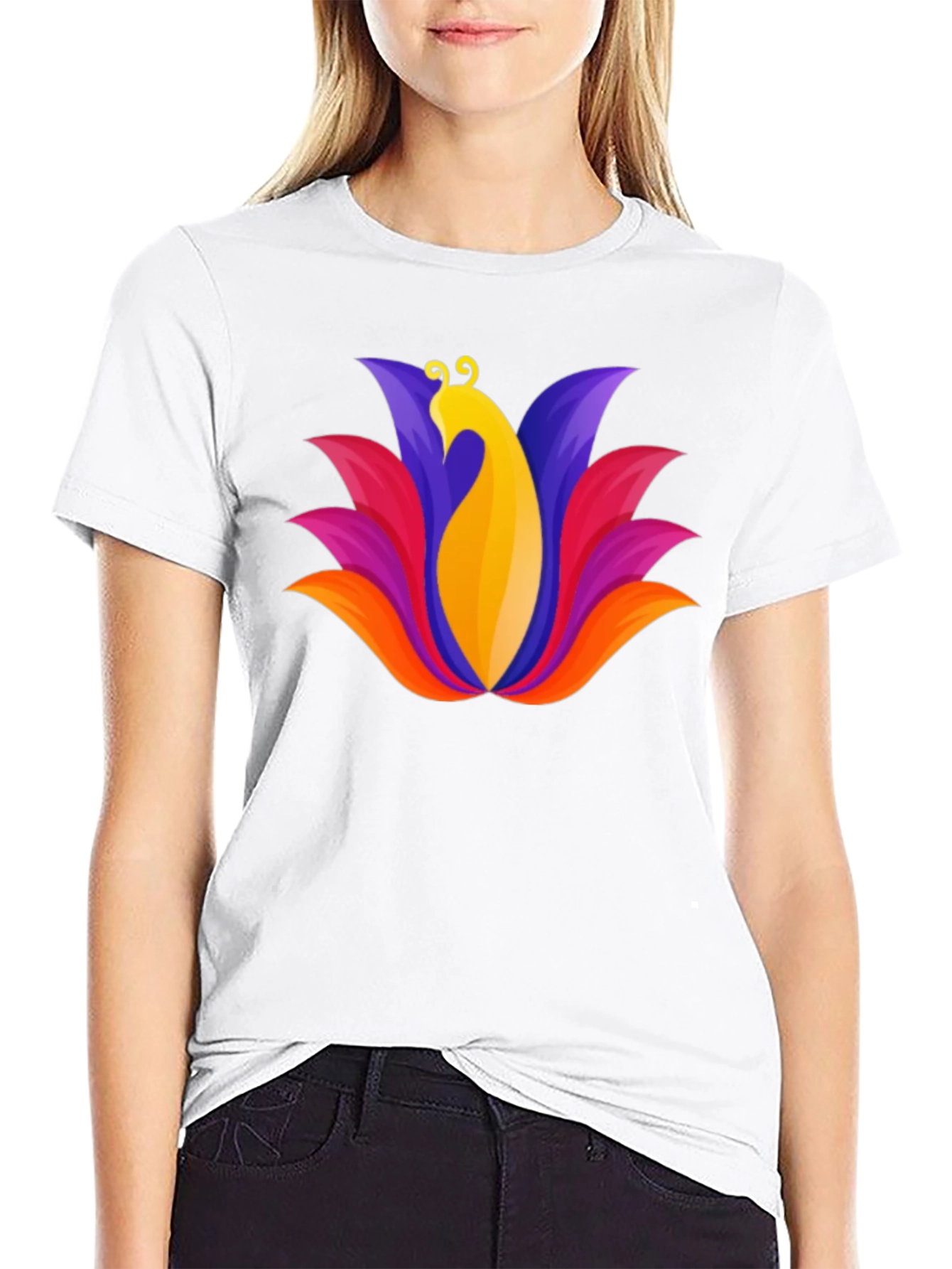 Peacock Graphic T-Shirt