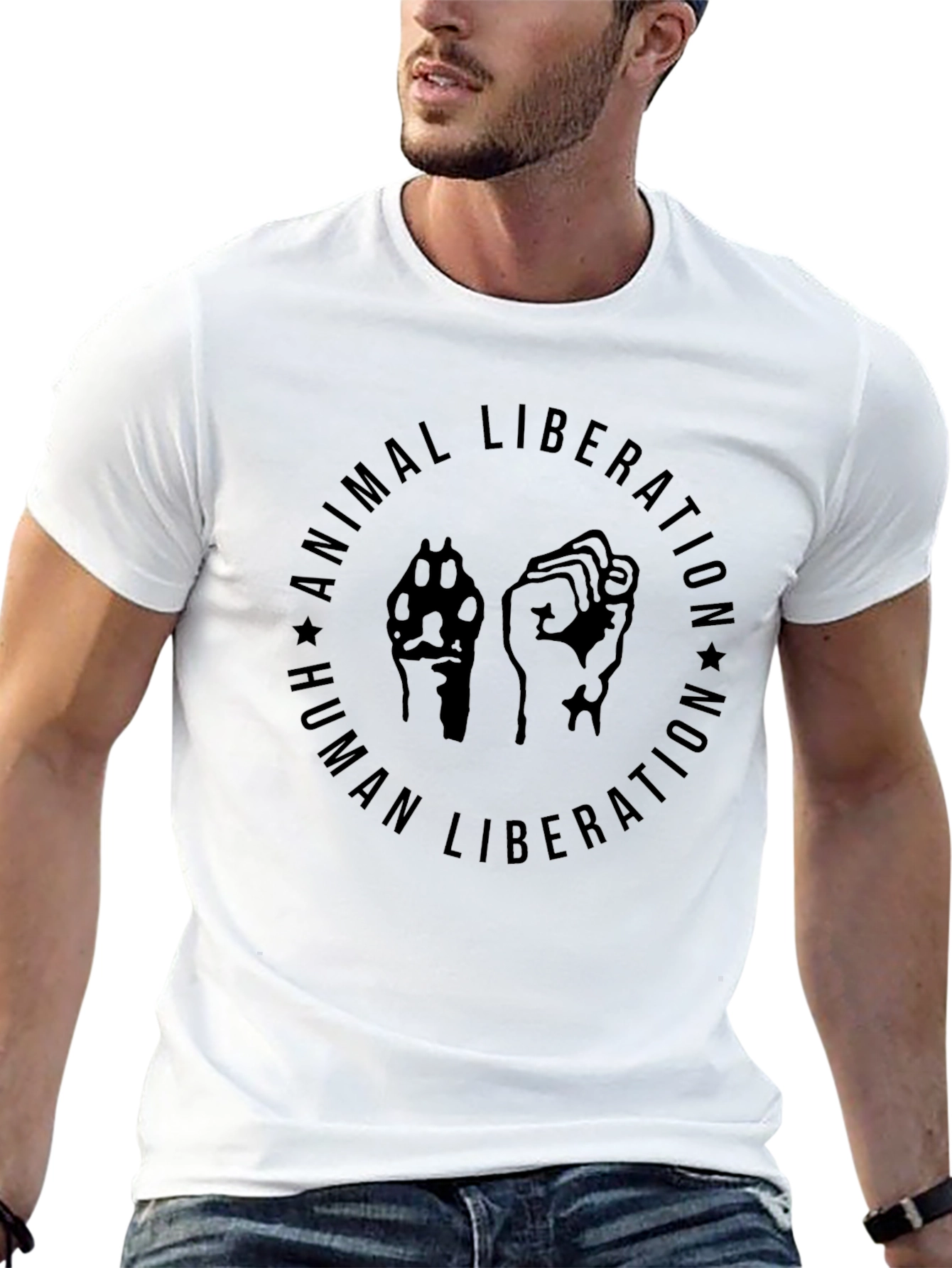Animal & Human Liberation T-Shirt - Activist Tee
