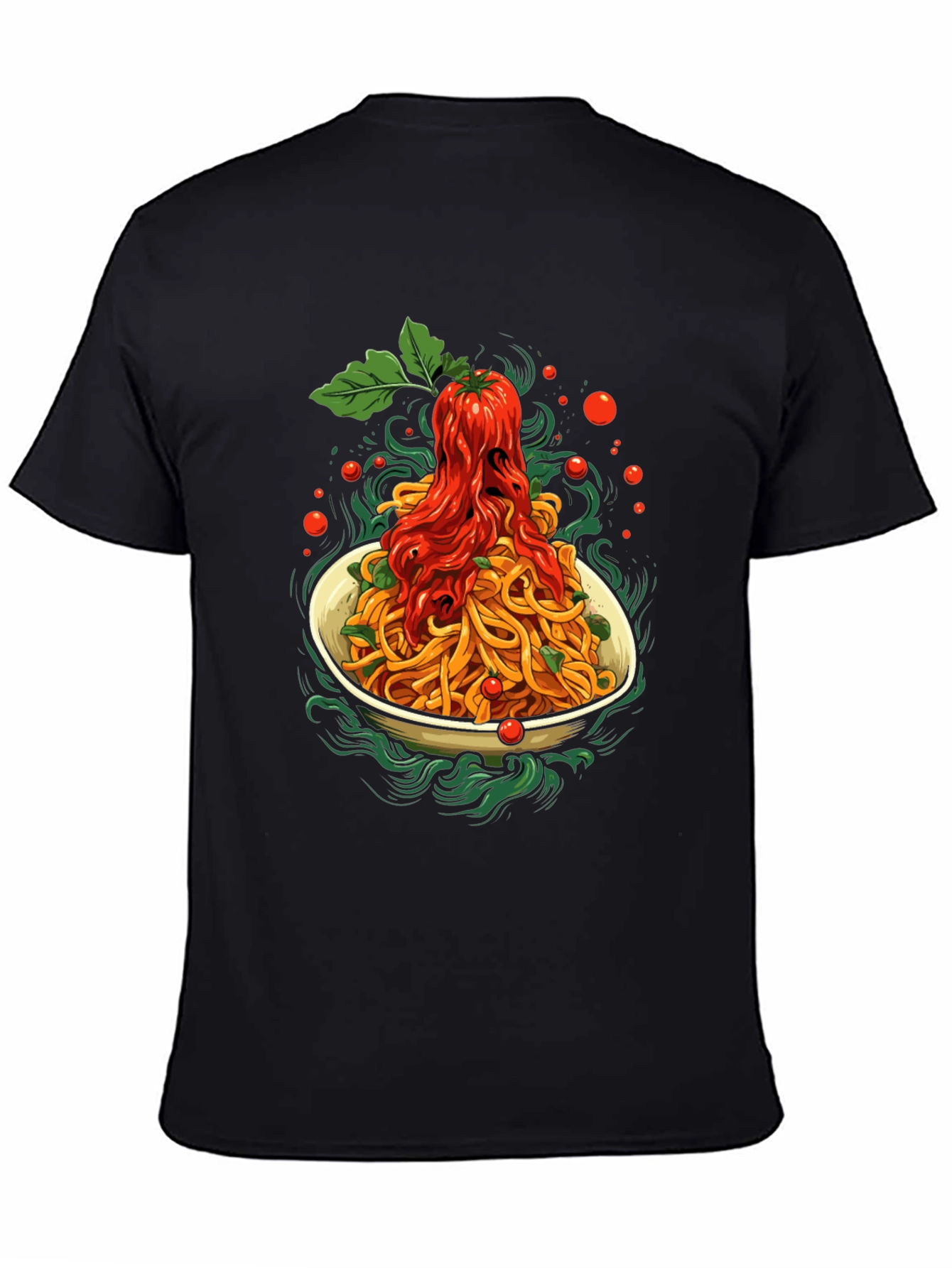 Spaghetti Graphic Tee - Food Lovers T-Shirt
