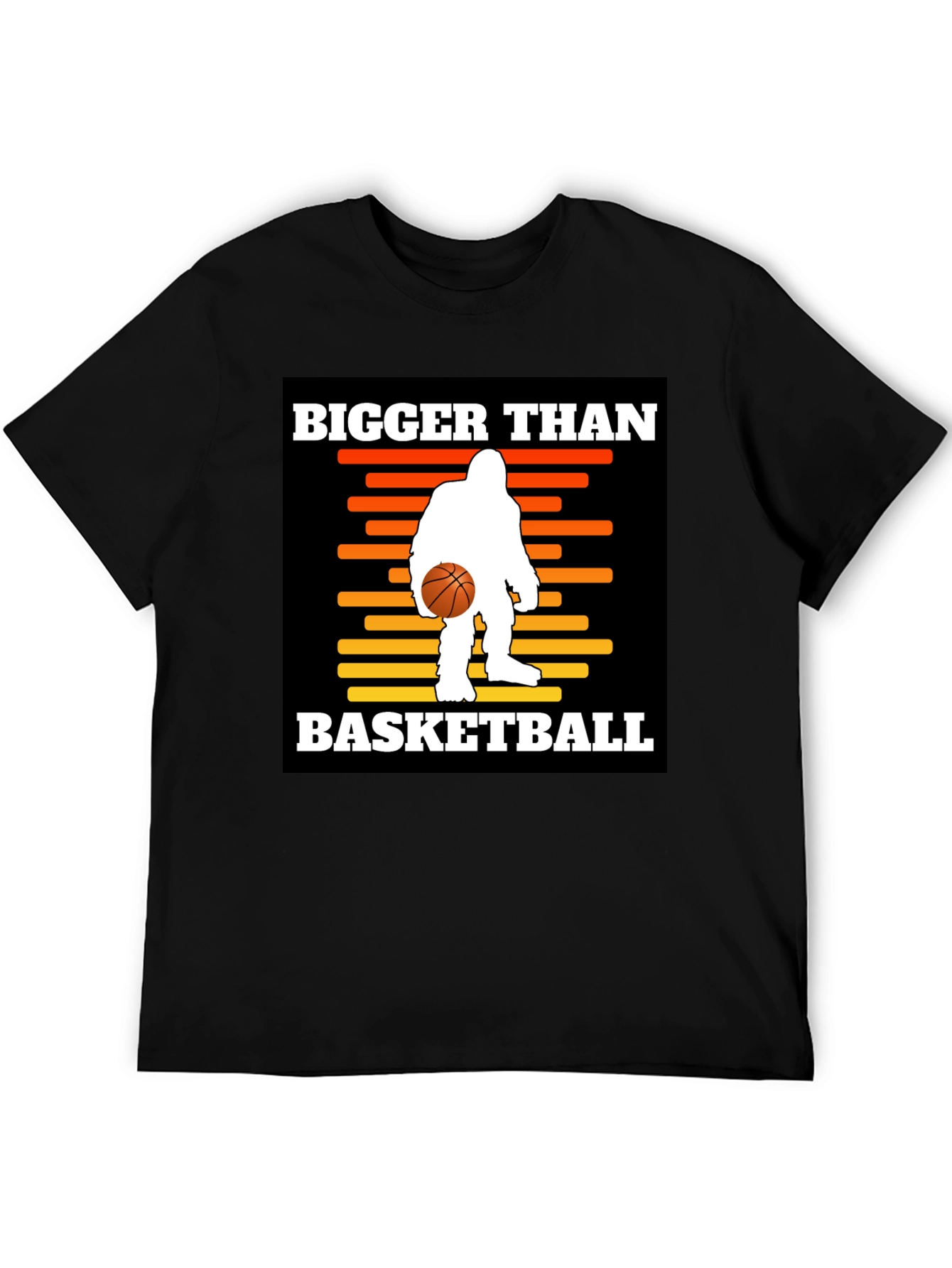 Bigfoot Basketball Graphic Tee