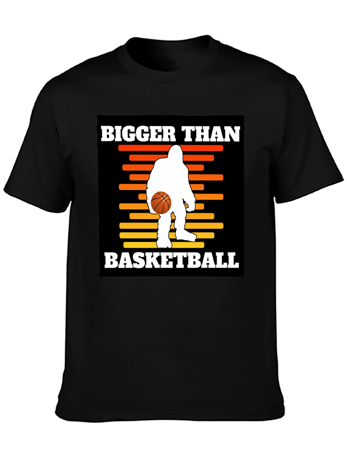Bigfoot Basketball Graphic Tee