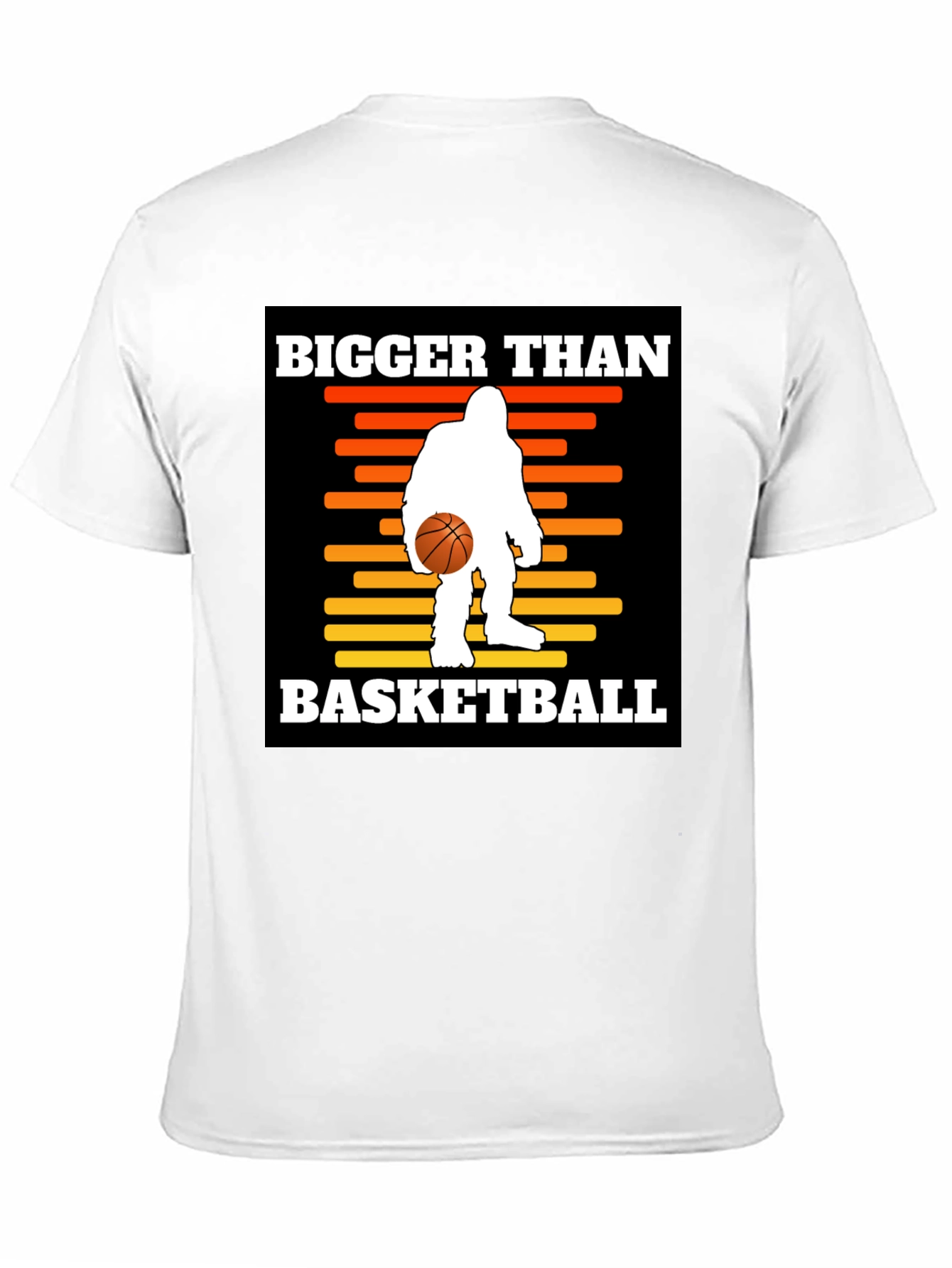 Bigfoot Basketball Graphic Tee