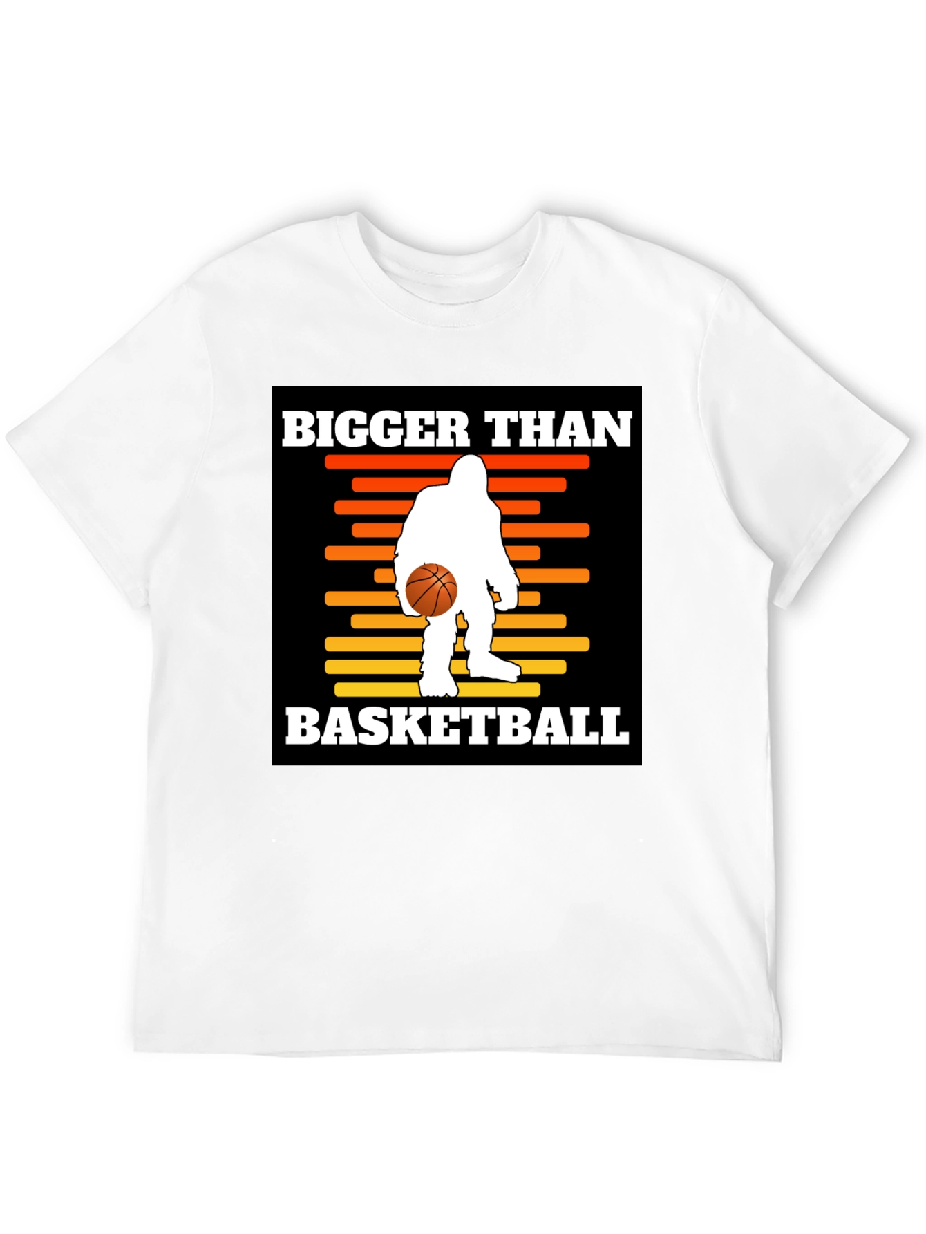 Bigfoot Basketball Graphic Tee