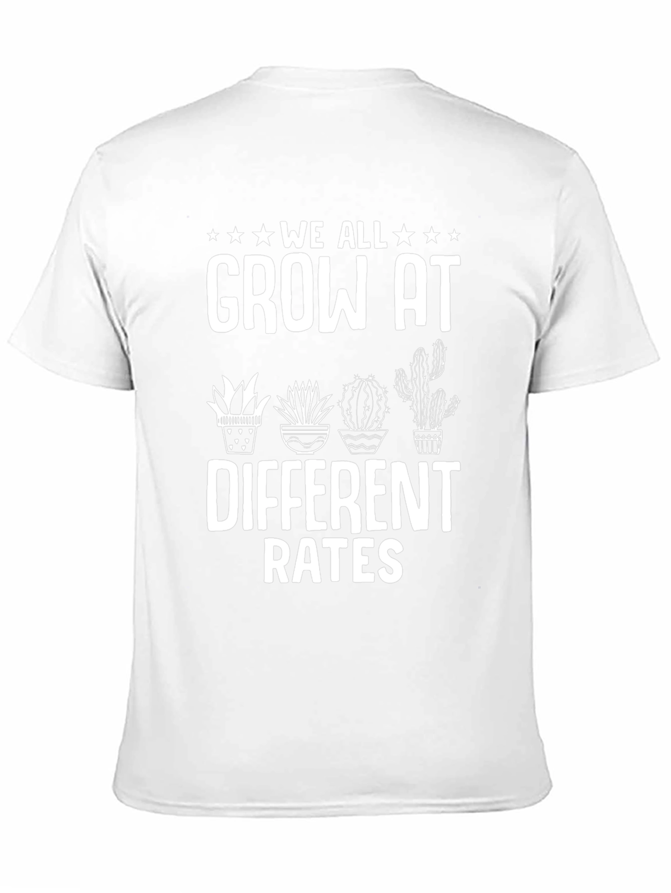 We All Grow At Different Rates Graphic T-Shirt