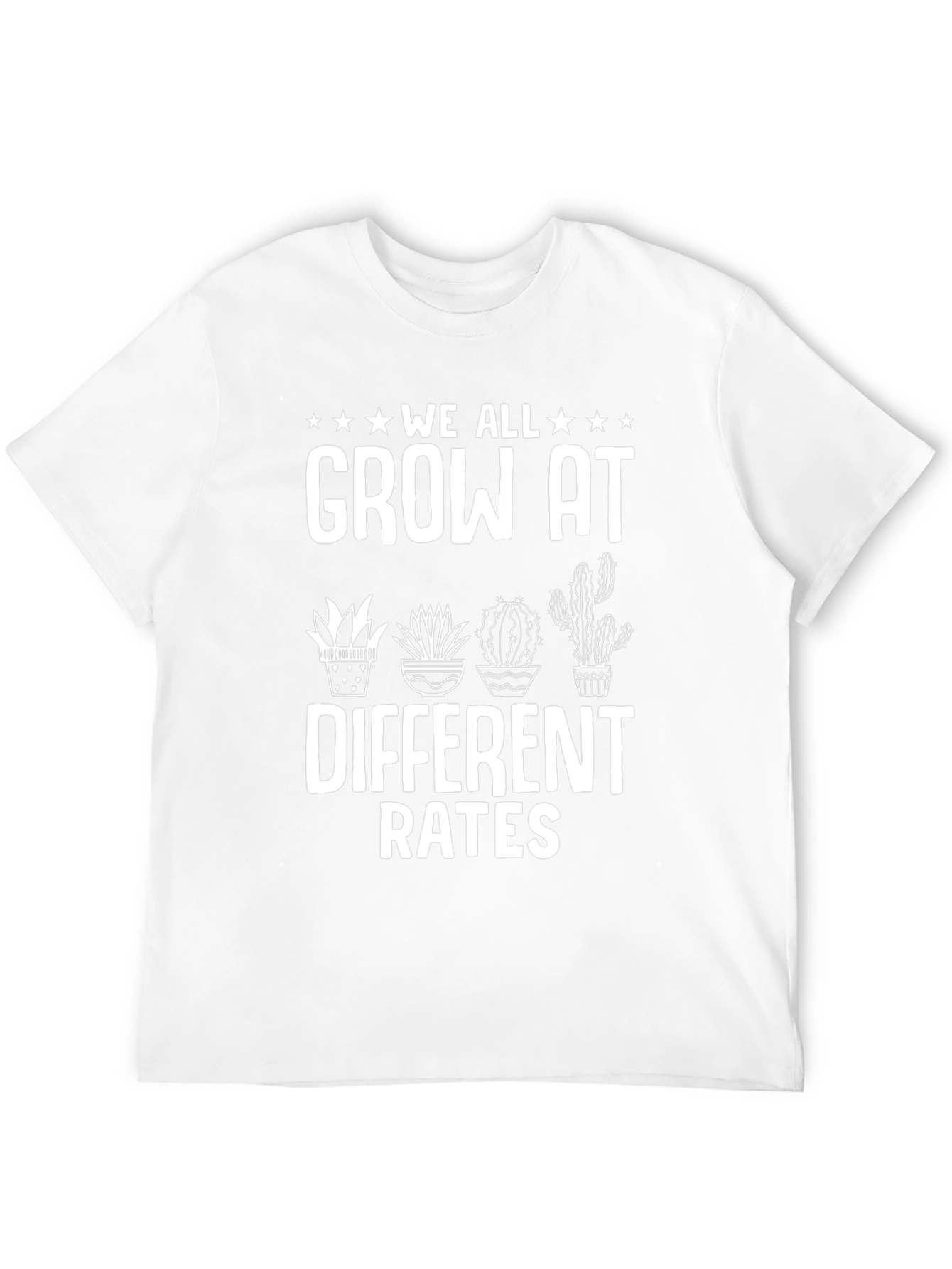 We All Grow At Different Rates Graphic T-Shirt