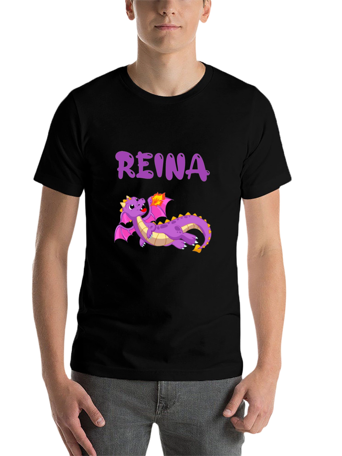 Reina Dragon Graphic T-Shirt