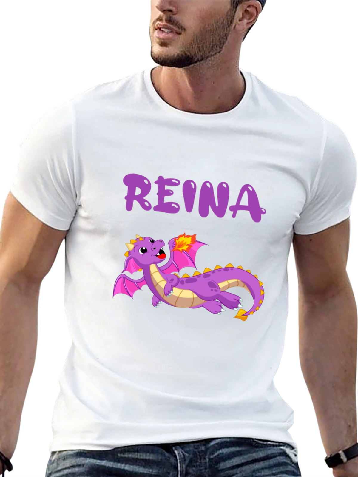 Reina Dragon Graphic T-Shirt
