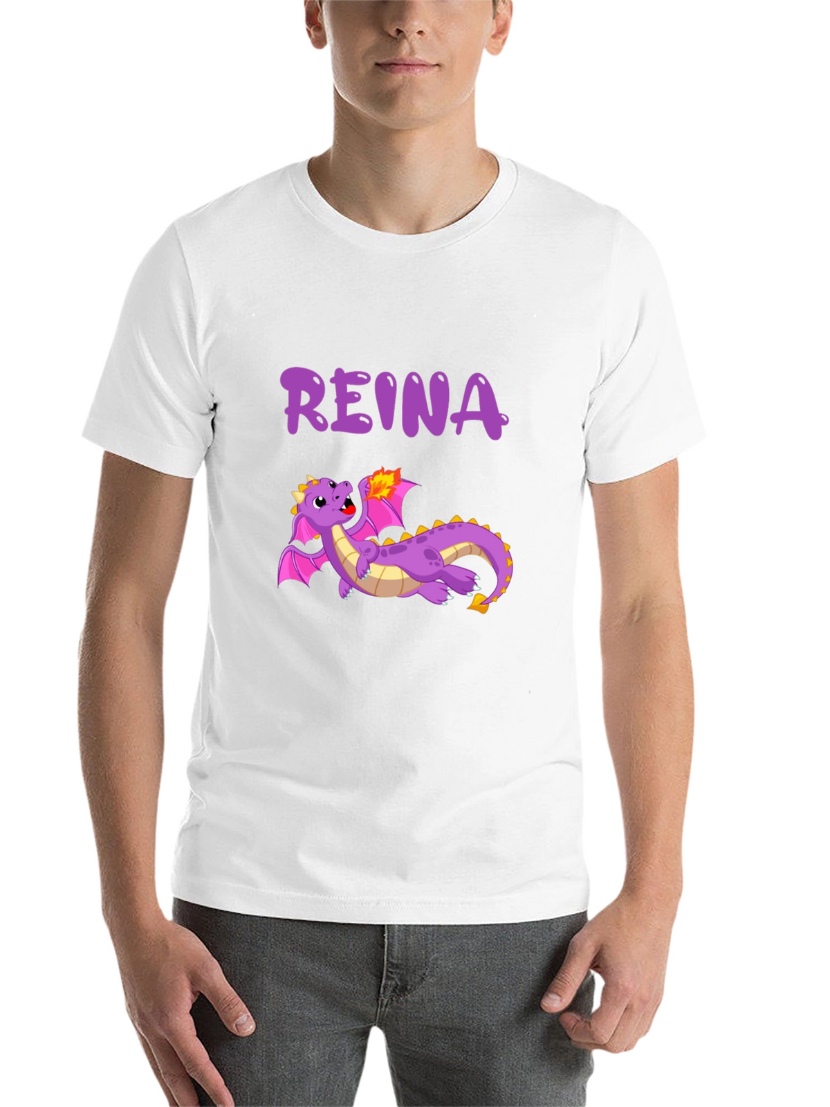 Reina Dragon Graphic T-Shirt