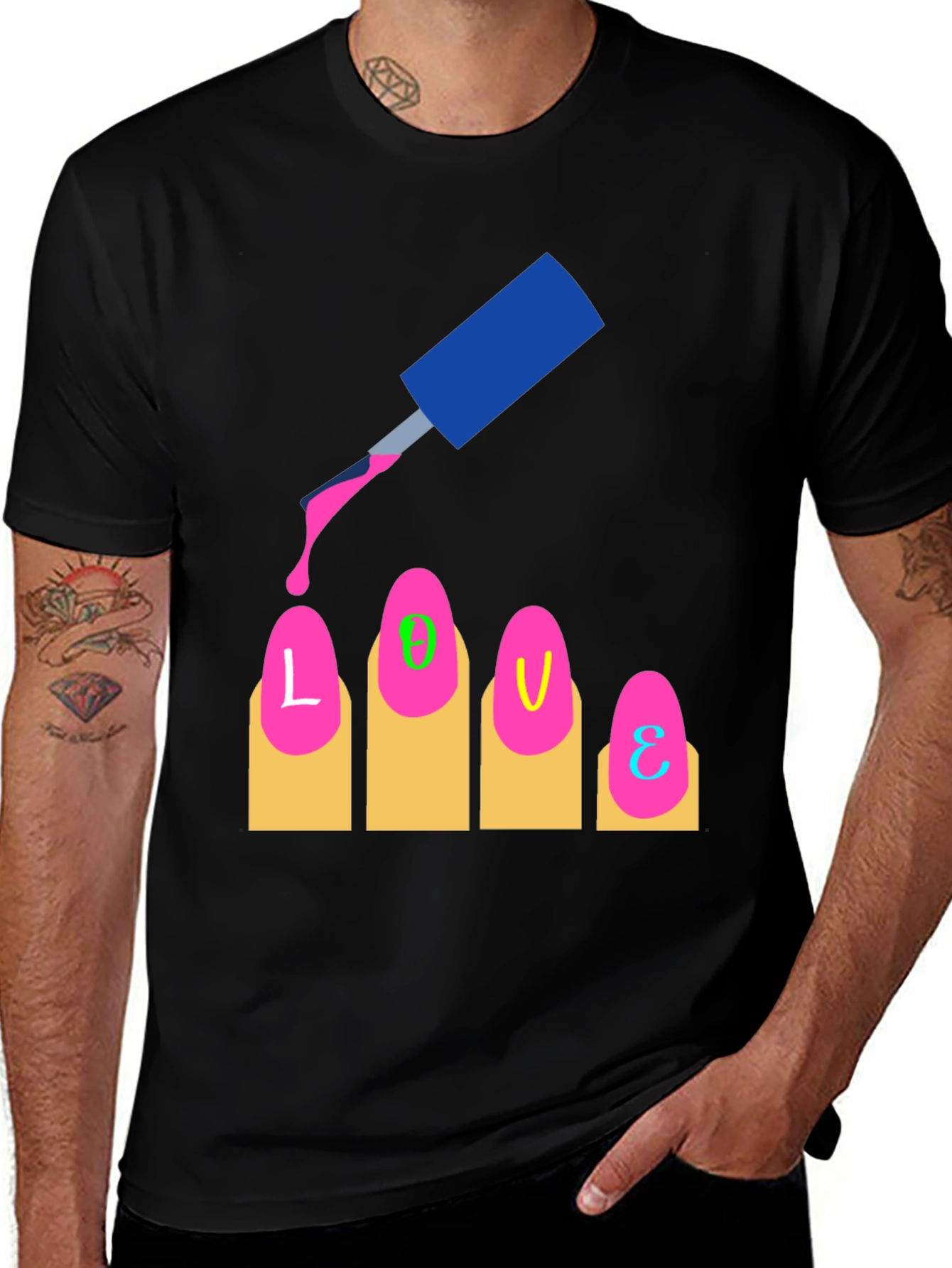 Love Nail Polish T-Shirt