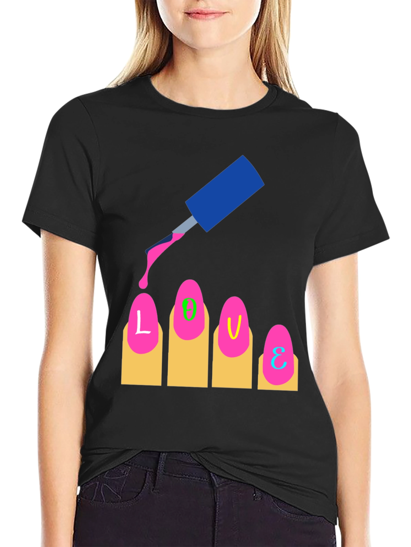 Love Nail Polish T-Shirt