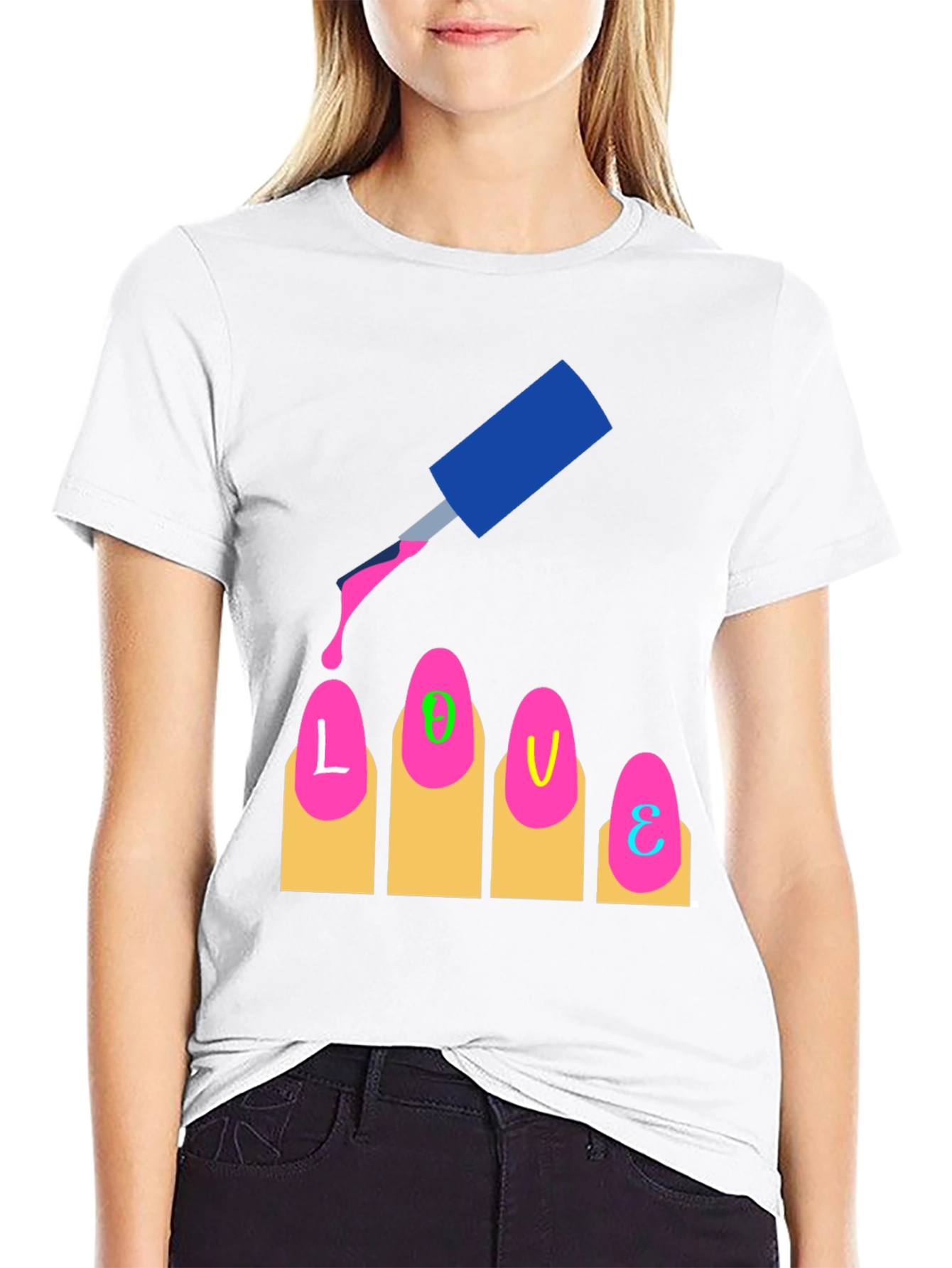 Love Nail Polish T-Shirt