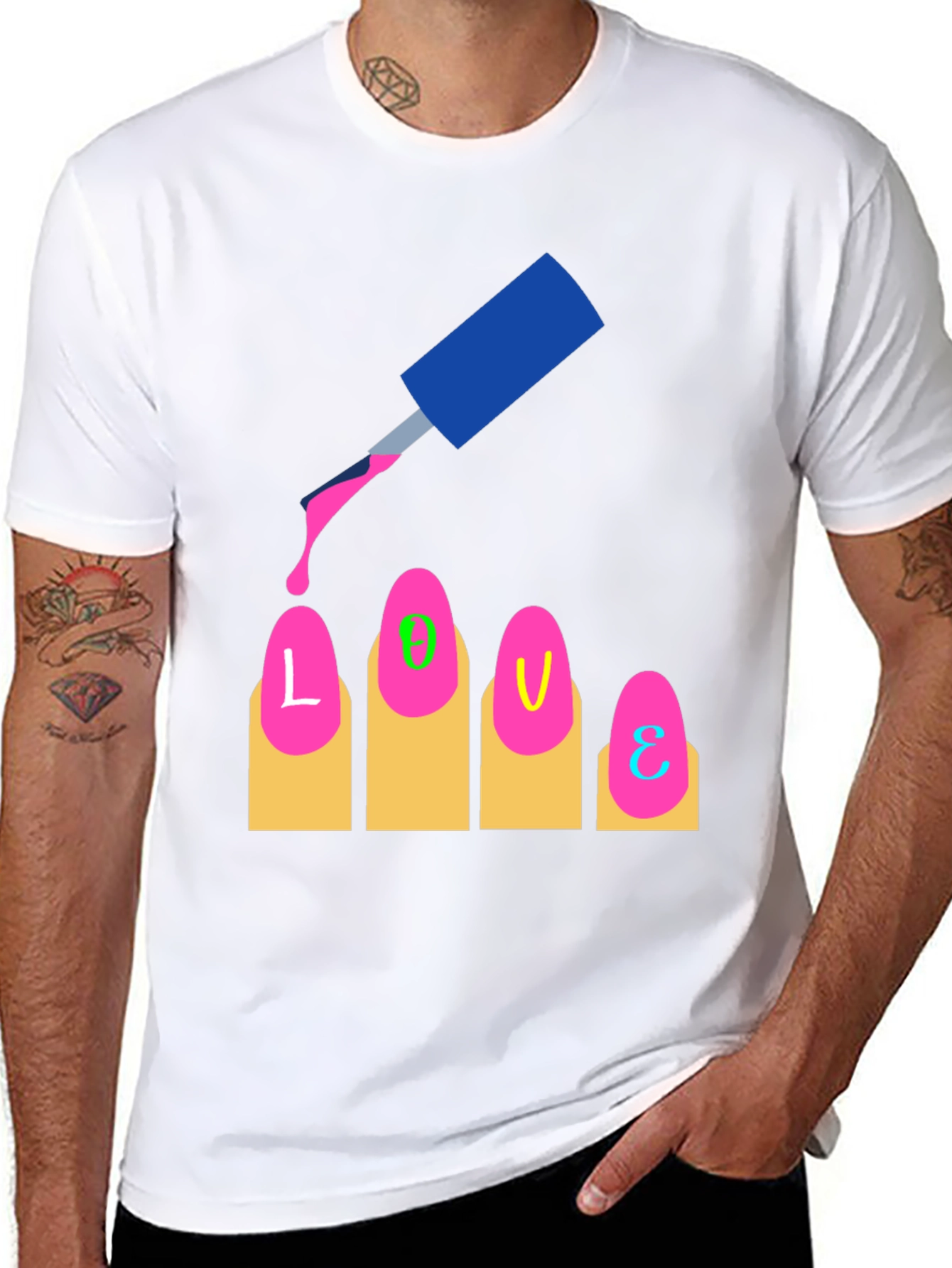 Love Nail Polish T-Shirt
