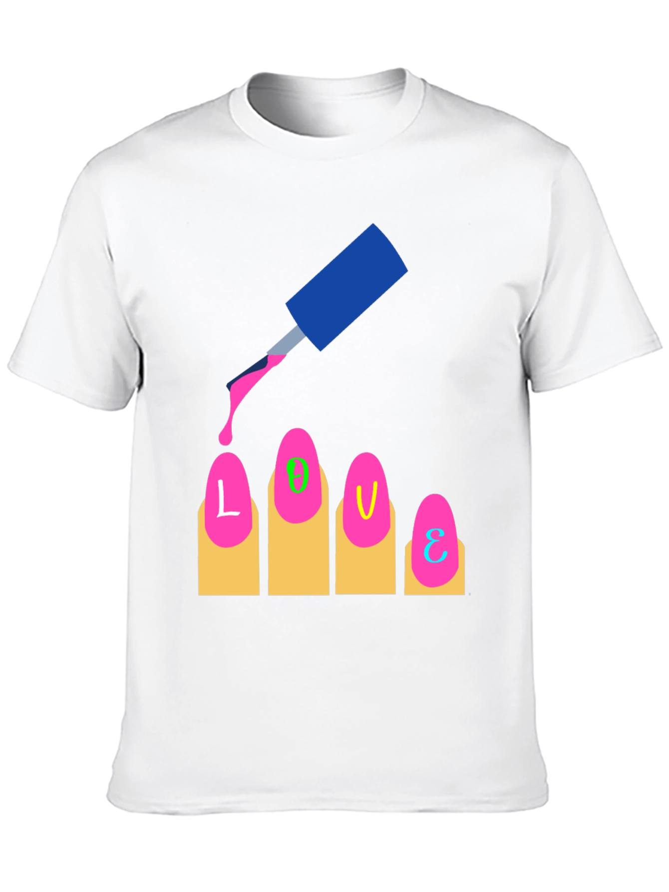 Love Nail Polish T-Shirt