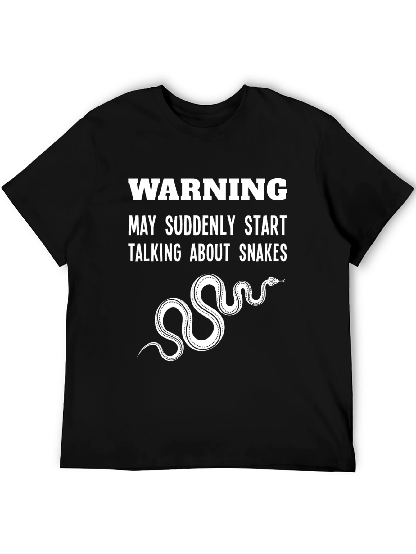 Warning May Talk About Snakes T-Shirt