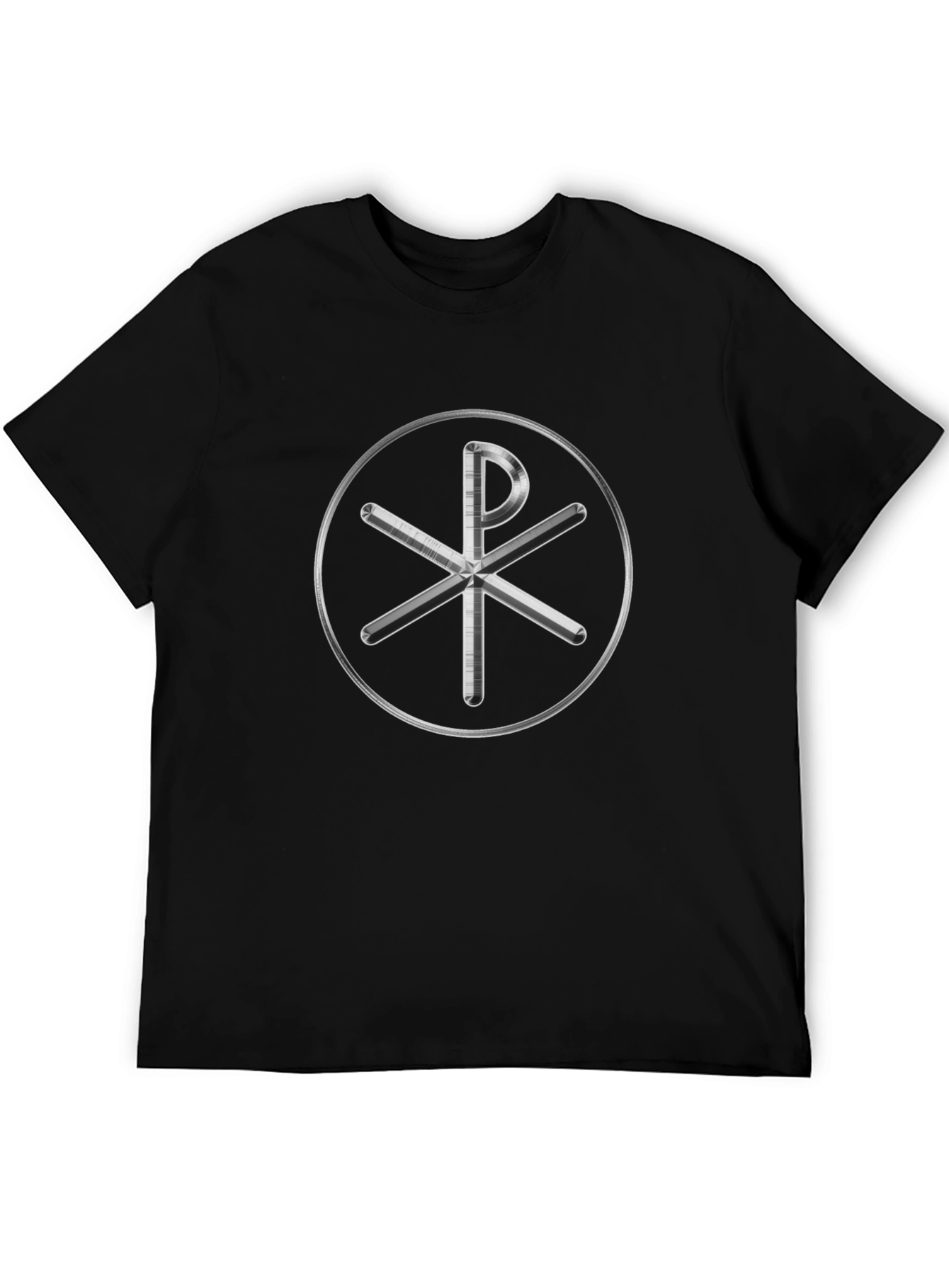 Chi Rho Symbol T-Shirt - Classic Christian Design