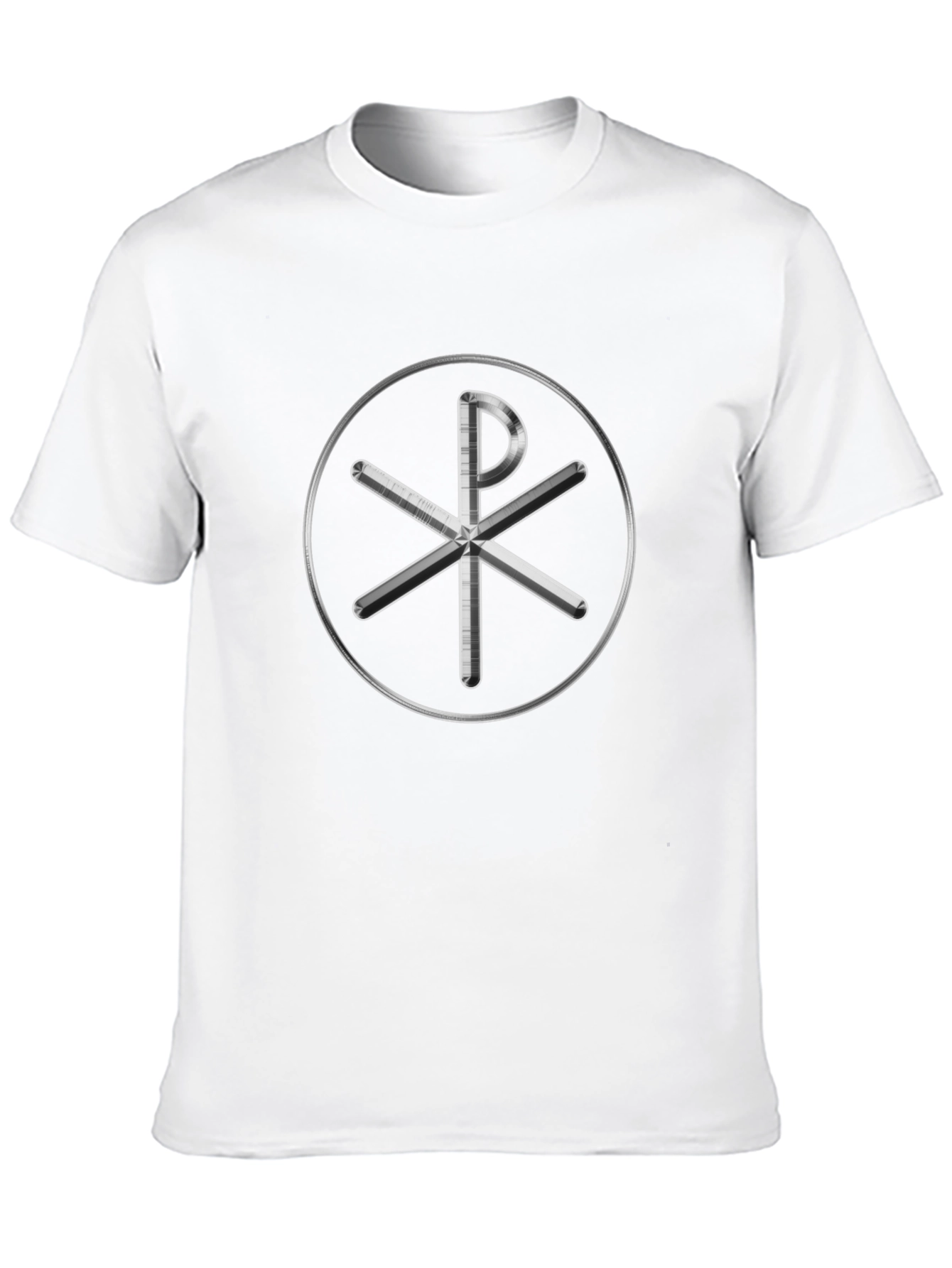 Chi Rho Symbol T-Shirt - Classic Christian Design
