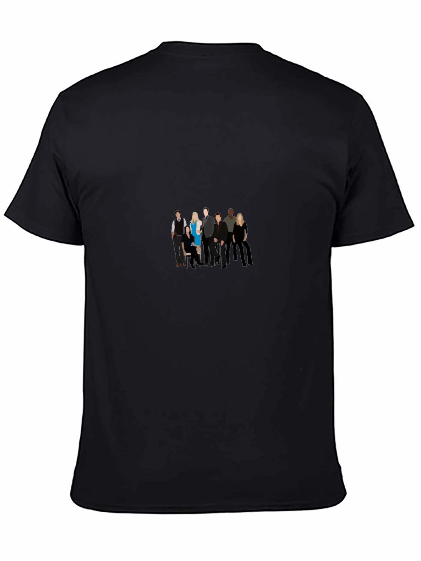 Minimalist TVD Cast Black T-Shirt