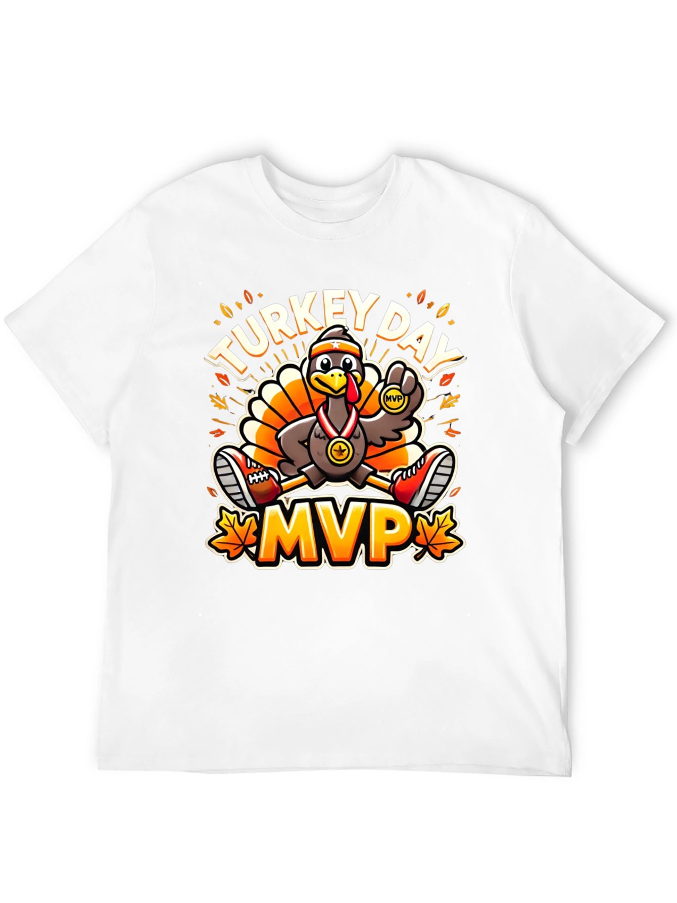 Turkey Day MVP T-Shirt - Thanksgiving Run