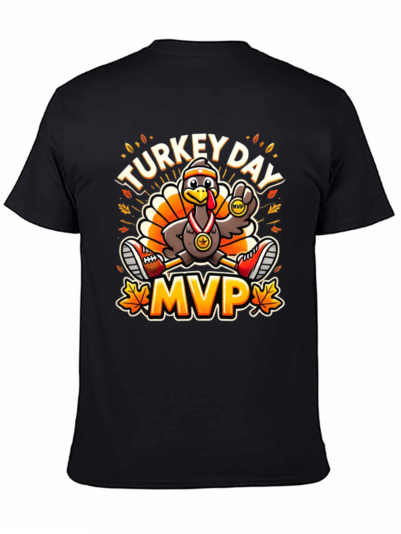 Turkey Day MVP T-Shirt - Thanksgiving Run