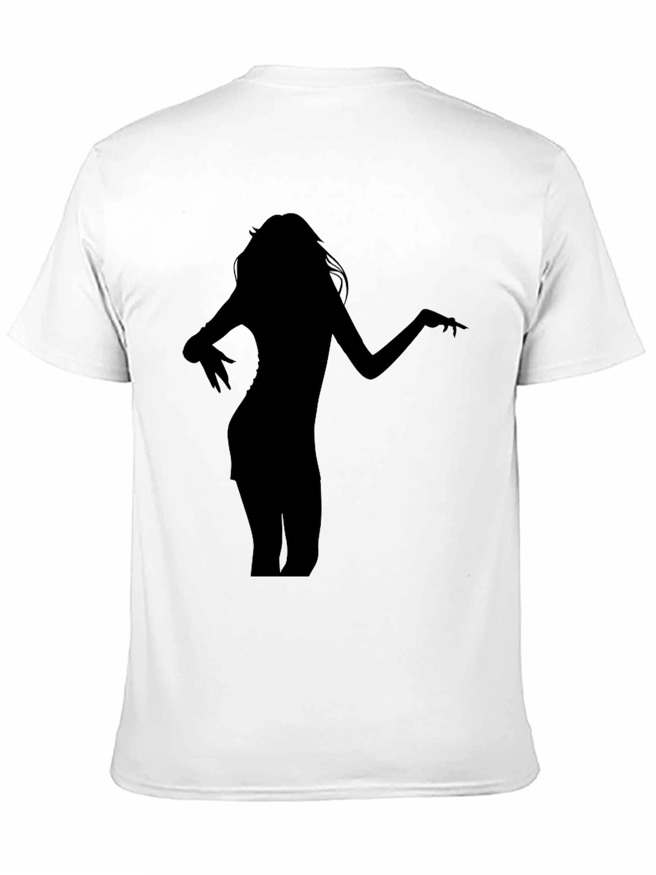 Silhouette Graphic Black T-Shirt
