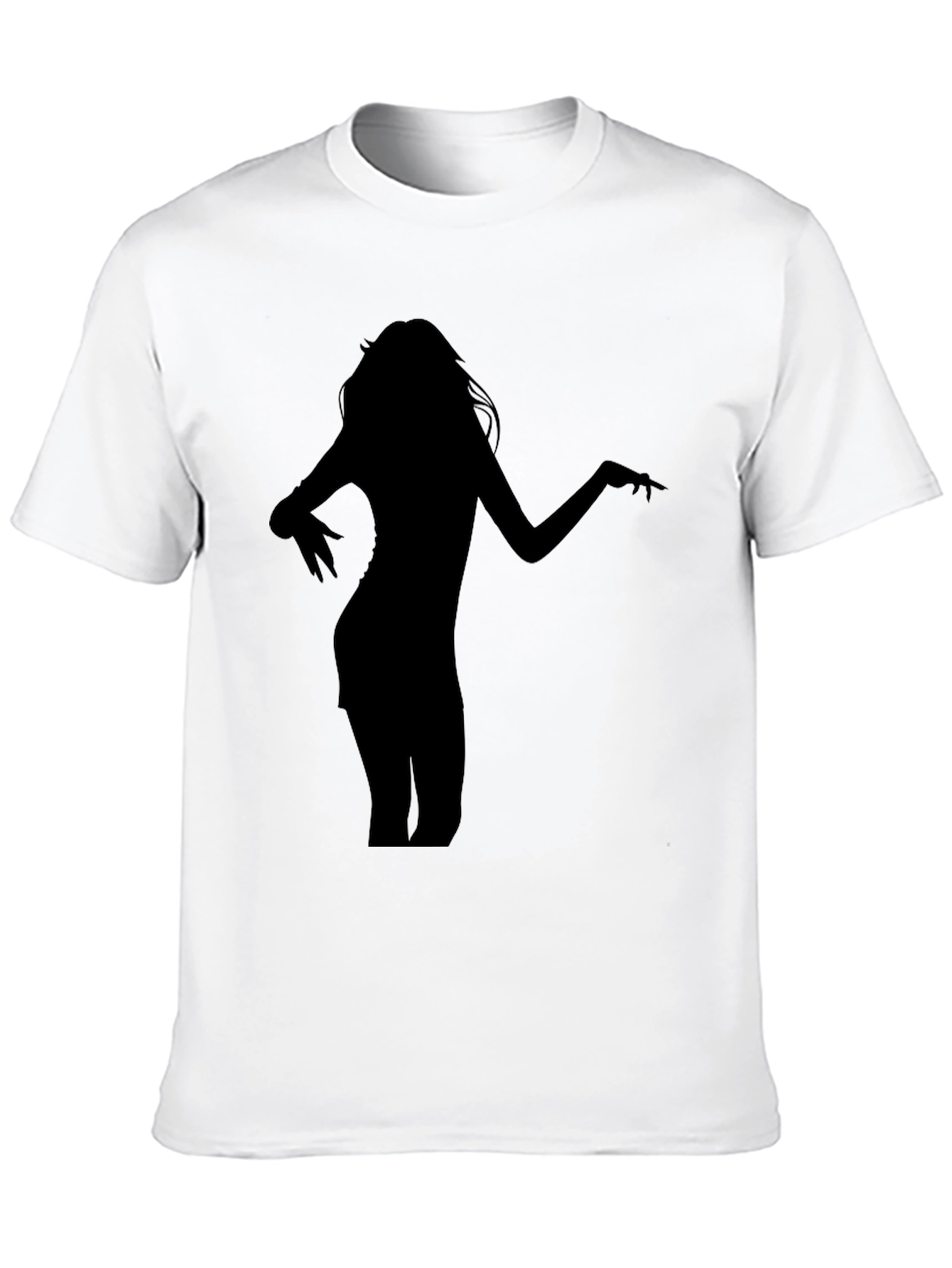 Silhouette Graphic Black T-Shirt