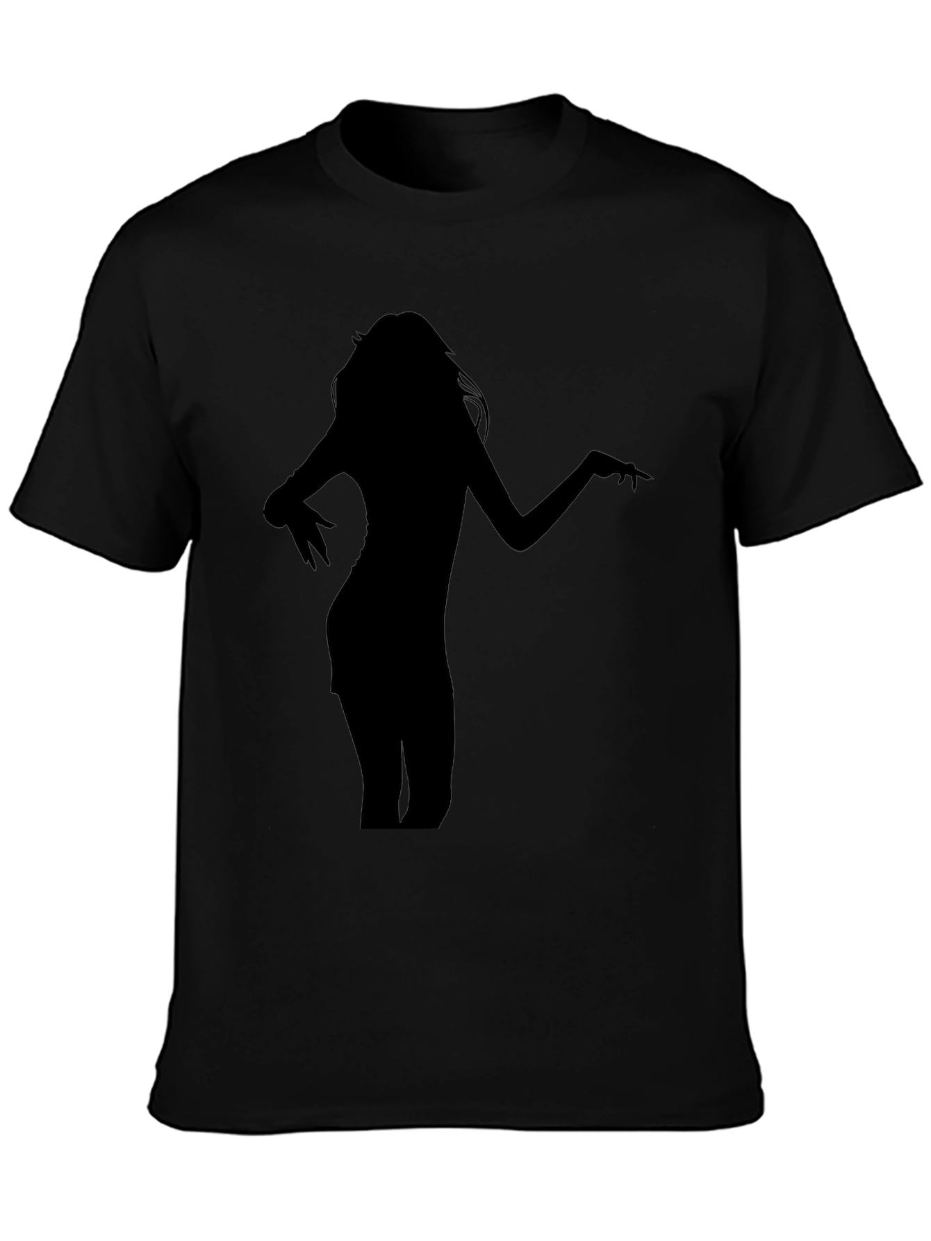 Silhouette Graphic Black T-Shirt