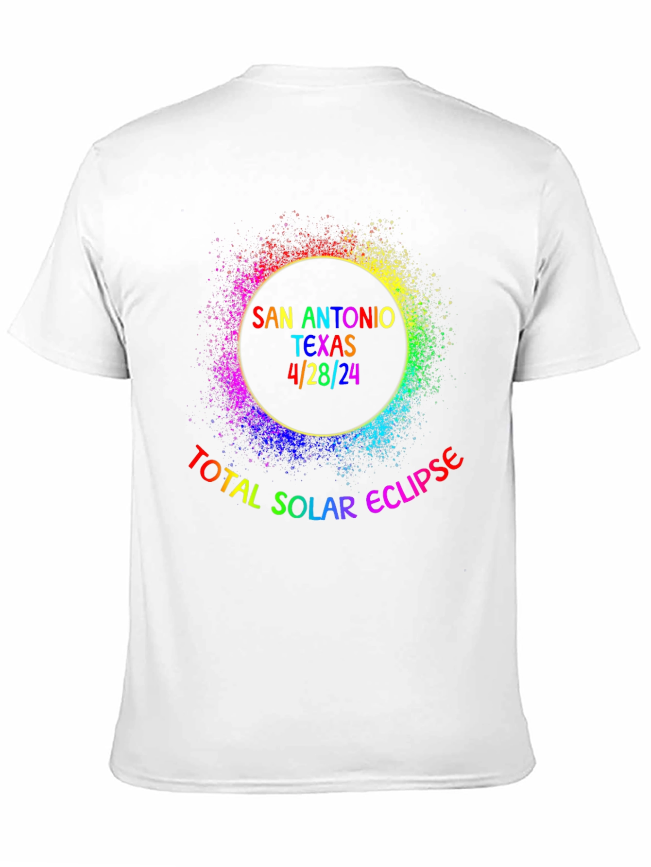 San Antonio Texas Total Solar Eclipse 4/8/24 T-Shirt